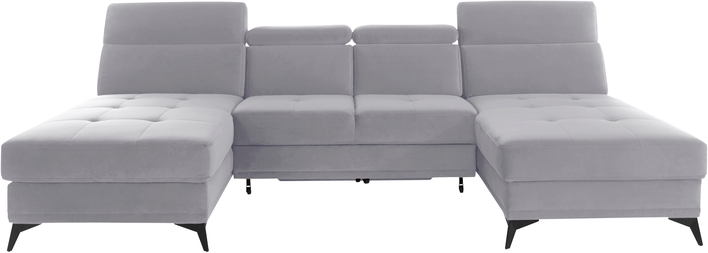 Home affaire "Cardiz U-Form" inkl.Kopfteilverstellung und Federkern wahlwei günstig online kaufen