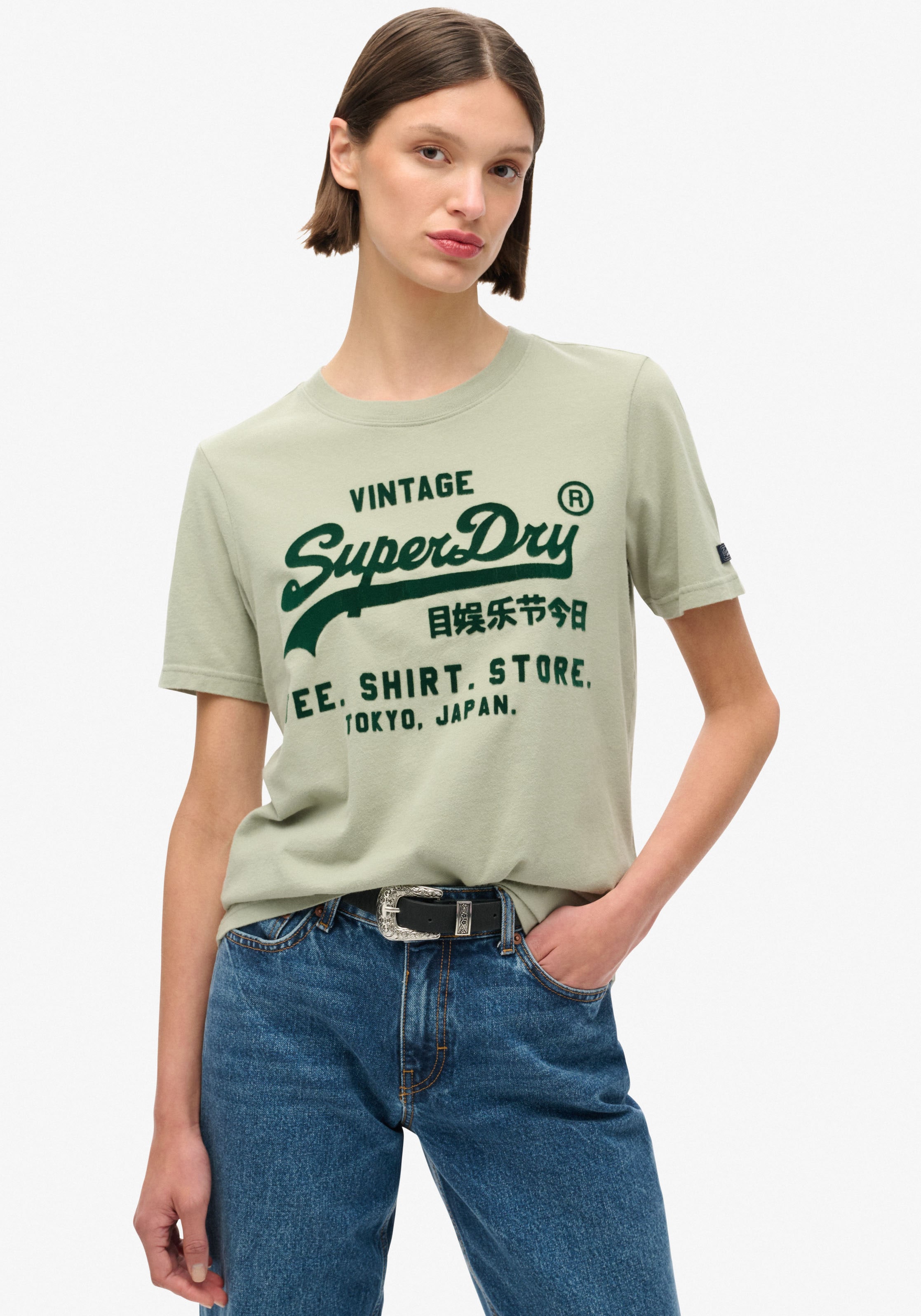 Superdry Print-Shirt "CLASSIC VL GRAPHIC RELAXED TEE"