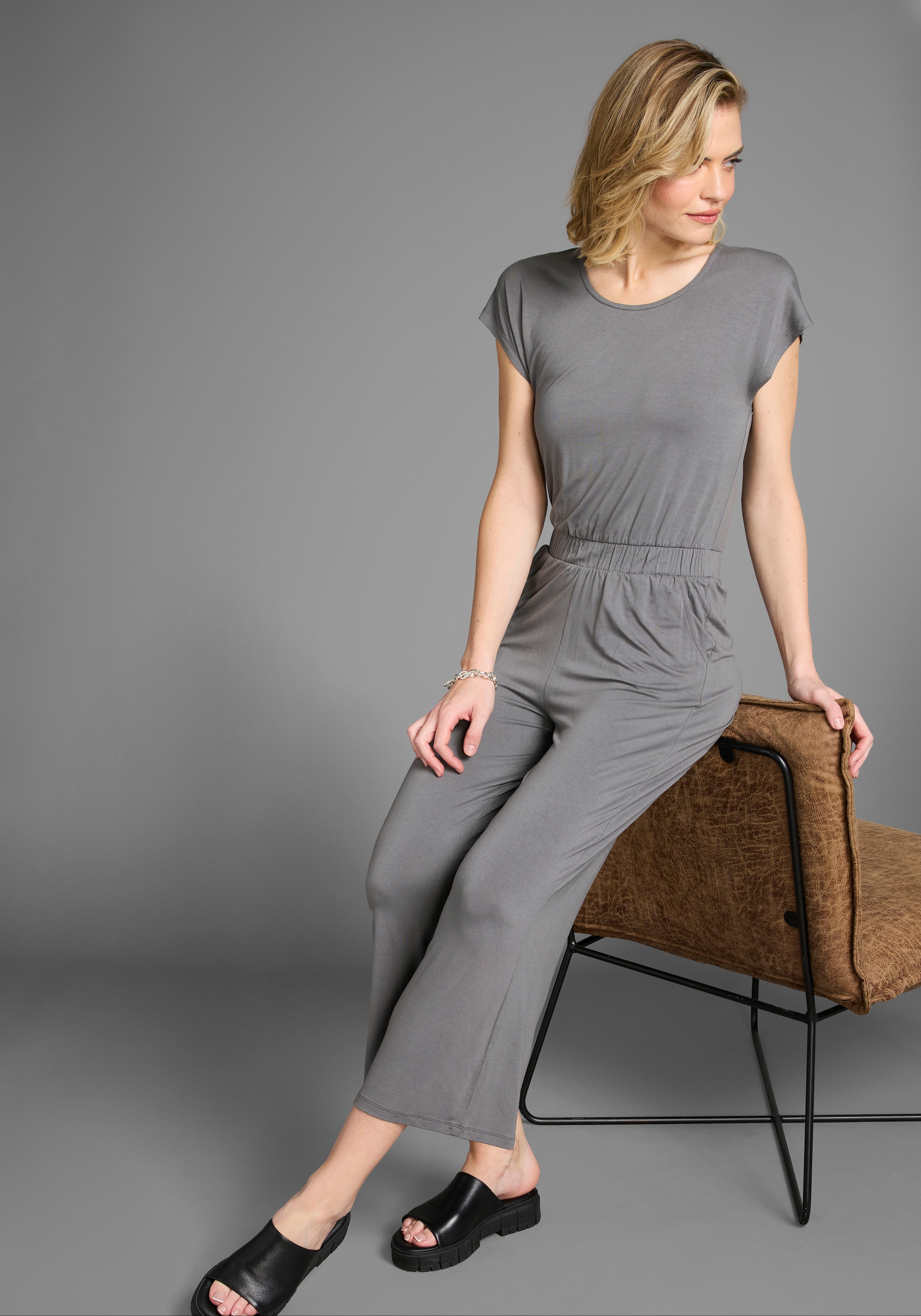 Laura Scott Jumpsuit, aus elastischem Jersey - NEUE KOLLEKTION