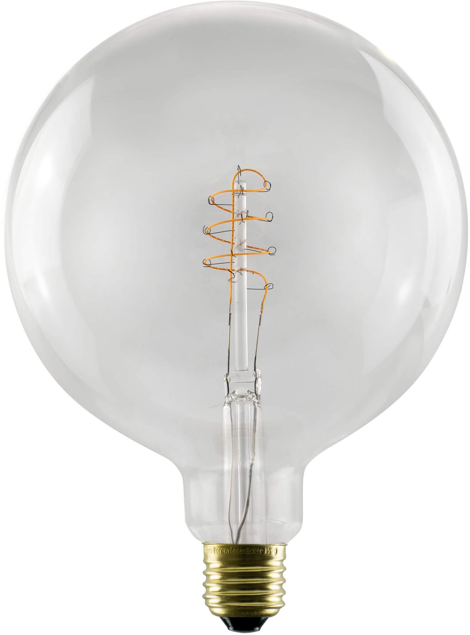 SEGULA LED-Filament "LED Globe 150 klar, E27", L:22cm Ø:15cm, transparent, Leuchtmittel