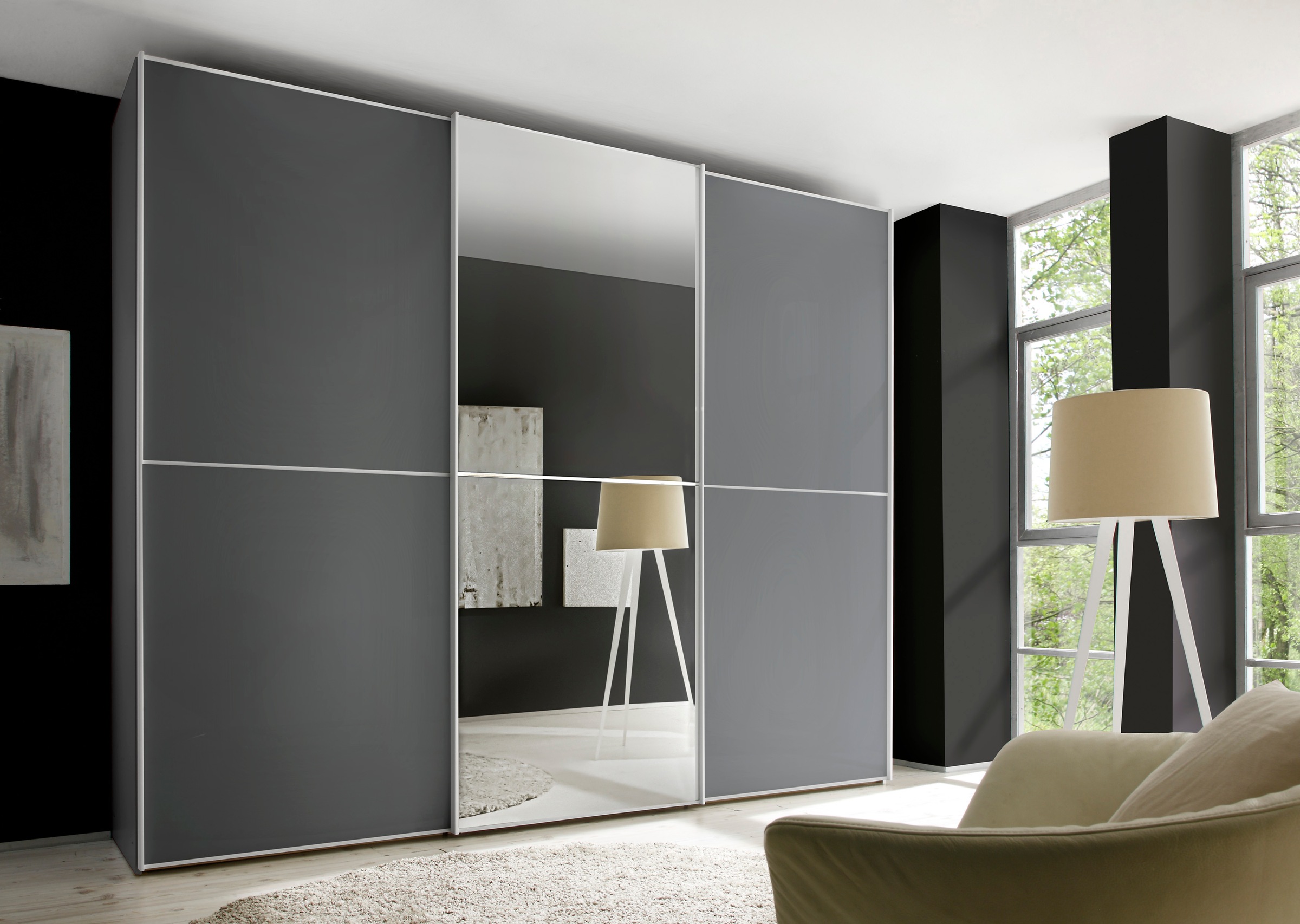 STAUD Schwebetürenschrank "Sinfonie Plus, edles Design in hochwertiger Qual günstig online kaufen