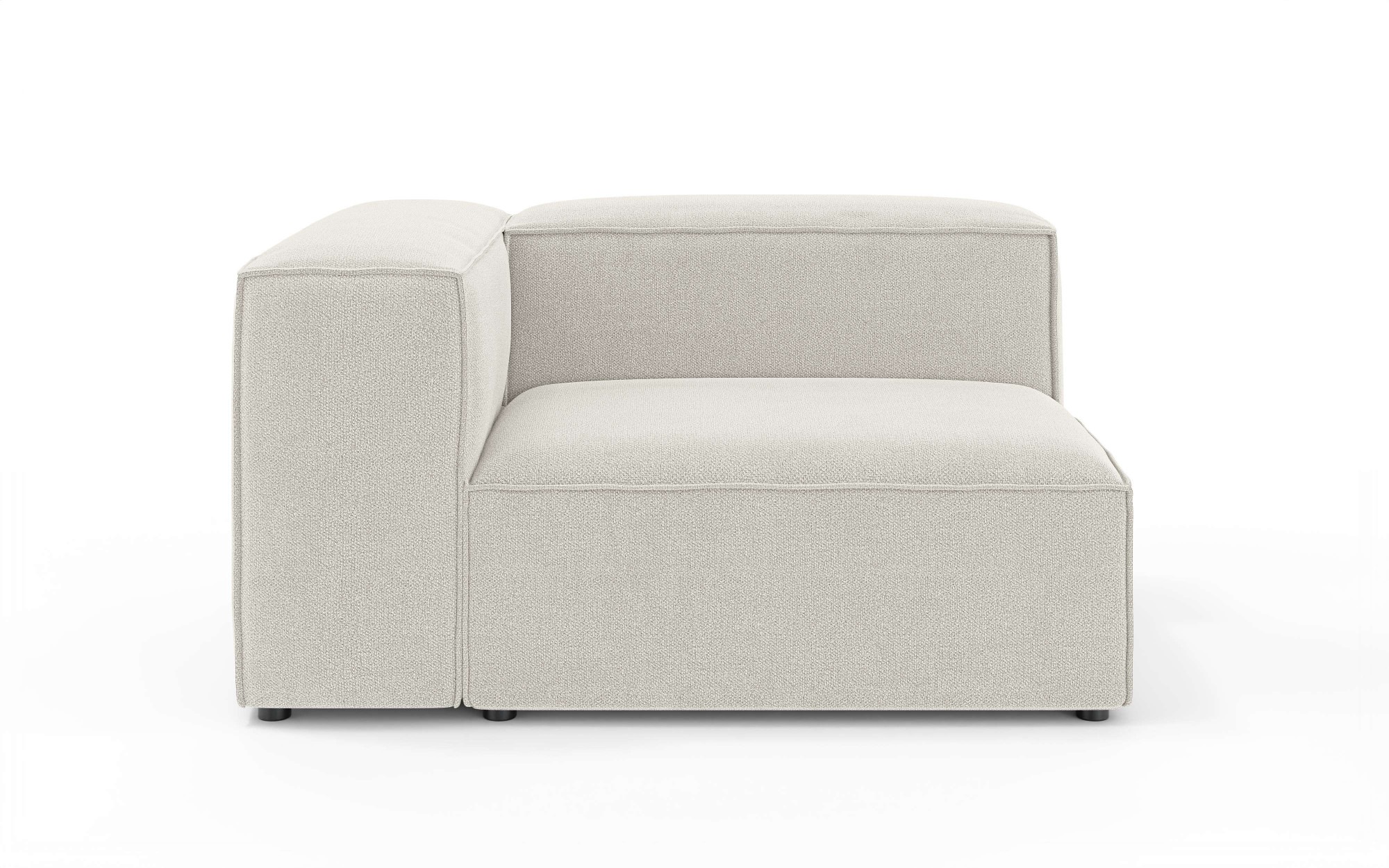 INOSIGN Sofa-Eckelement »HAILY Sessel mit Armlehne links/rechts, Maße B/T/H: 130/100/72 cm«, als Modul oder separat verwendbar, für individuelle Zusammenstellung