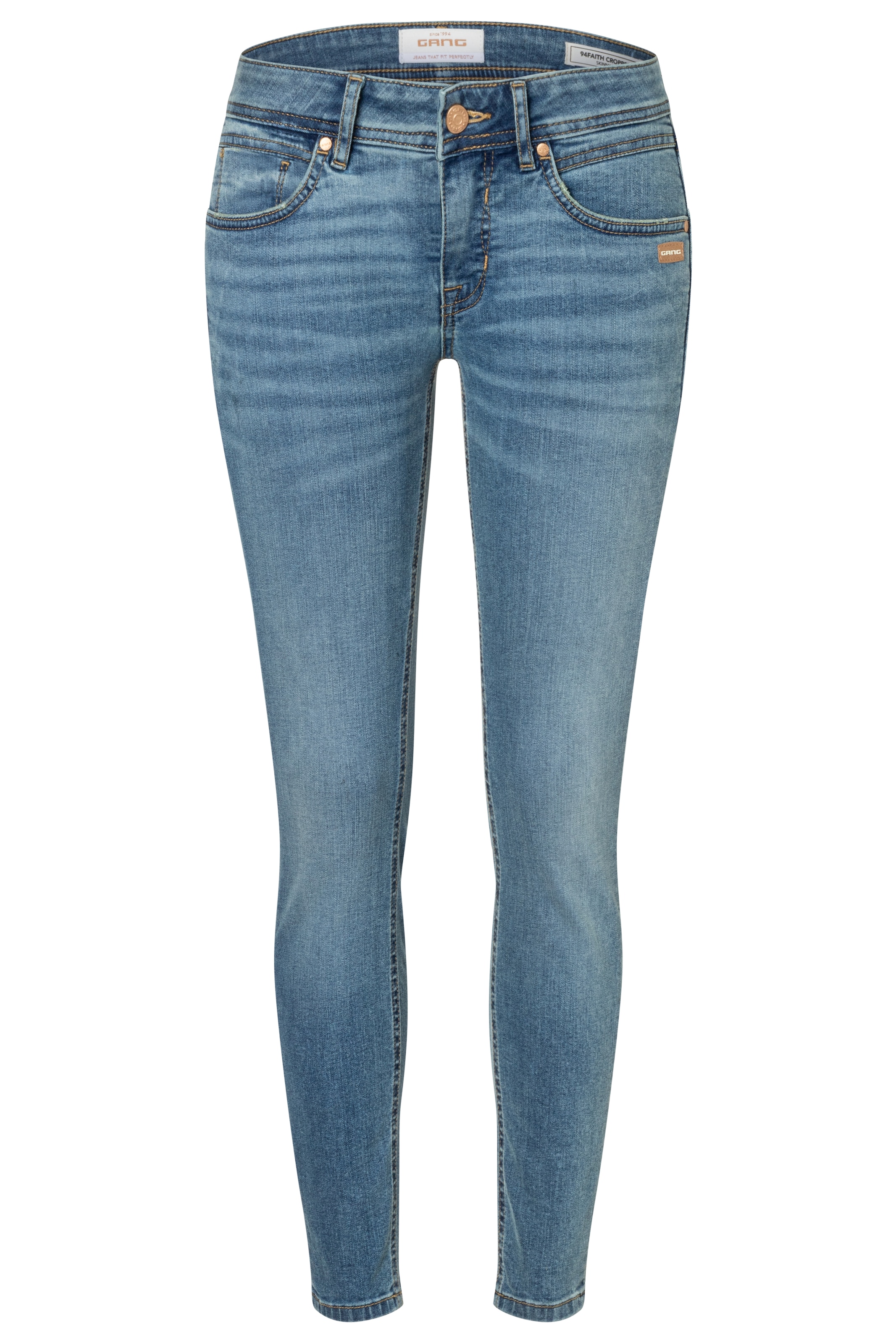 GANG Skinny-fit-Jeans »94FAITH CROPPED« mit verkürzter Beinlänge