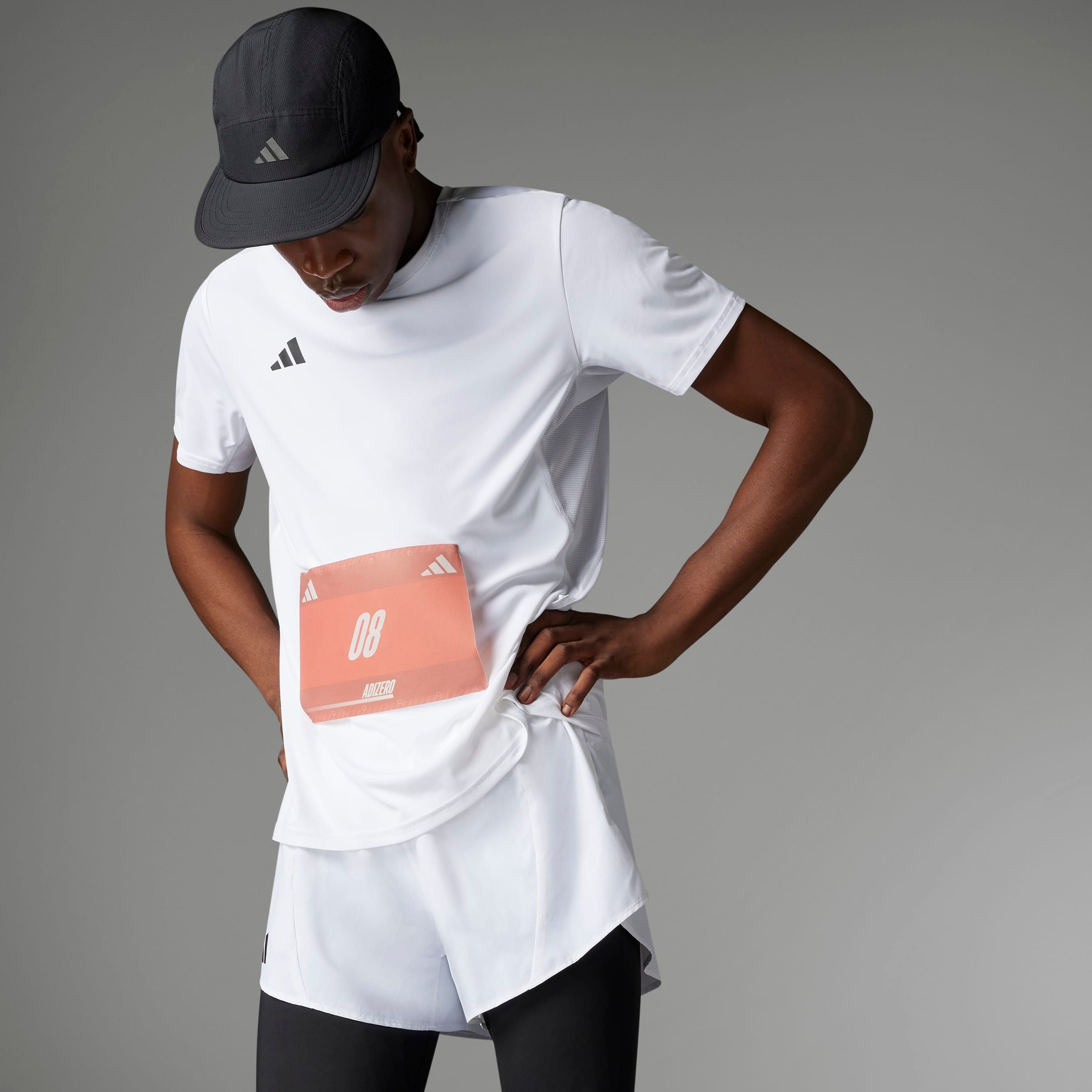 adidas Performance Laufshirt »ADIZERO E TEE«