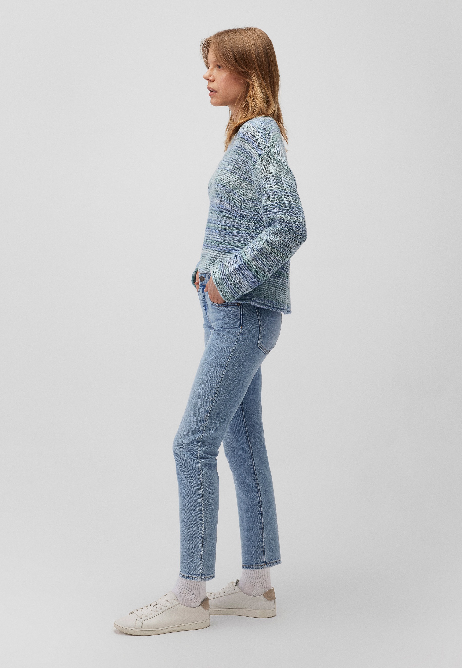 Mavi Strickpullover »CREW NECK SWEATER«, Multicolor Pullover
