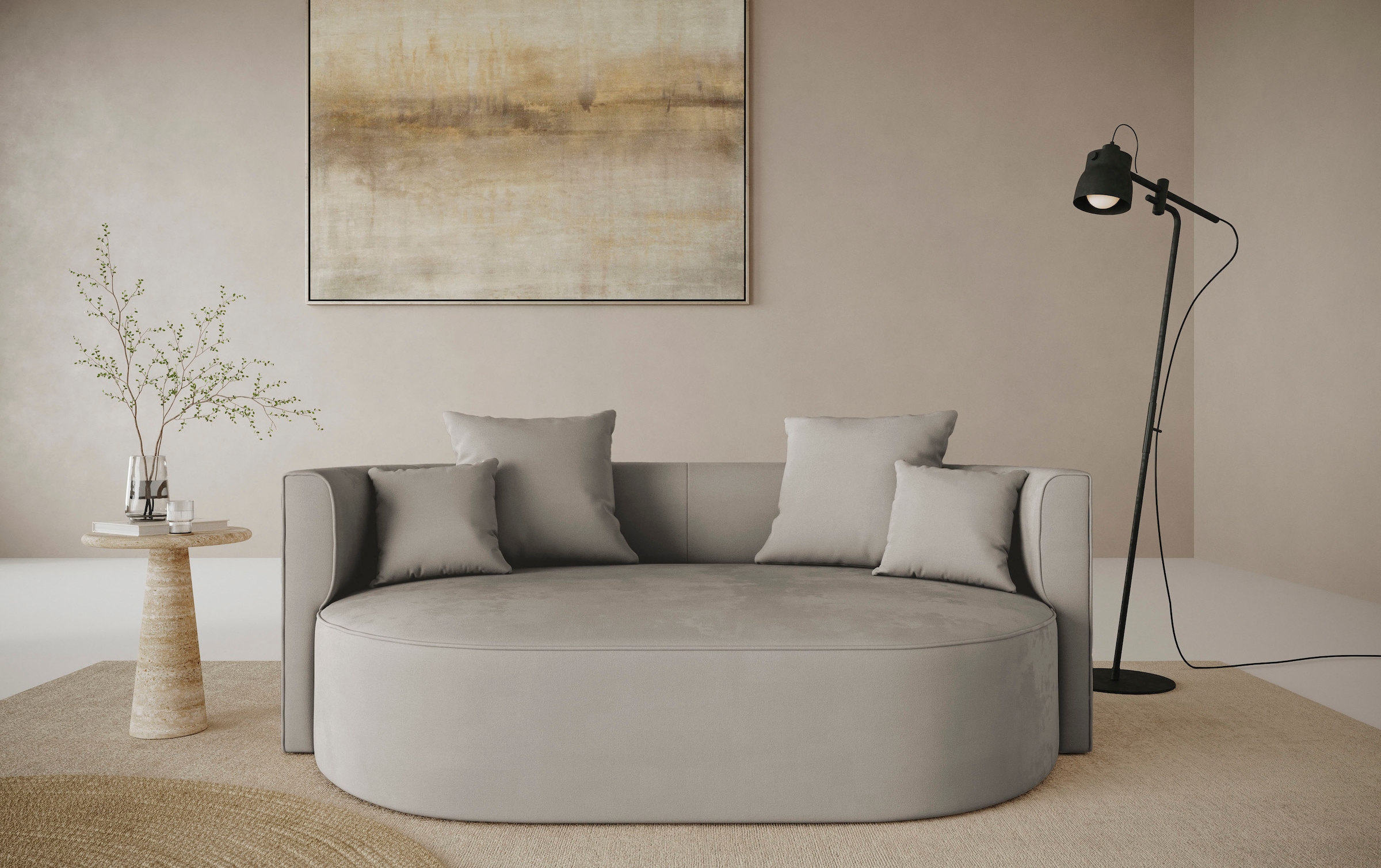 LeGer Home by Lena Gercke 2,5-Sitzer "Isalie, XXL-Couch in modernen Farben, günstig online kaufen