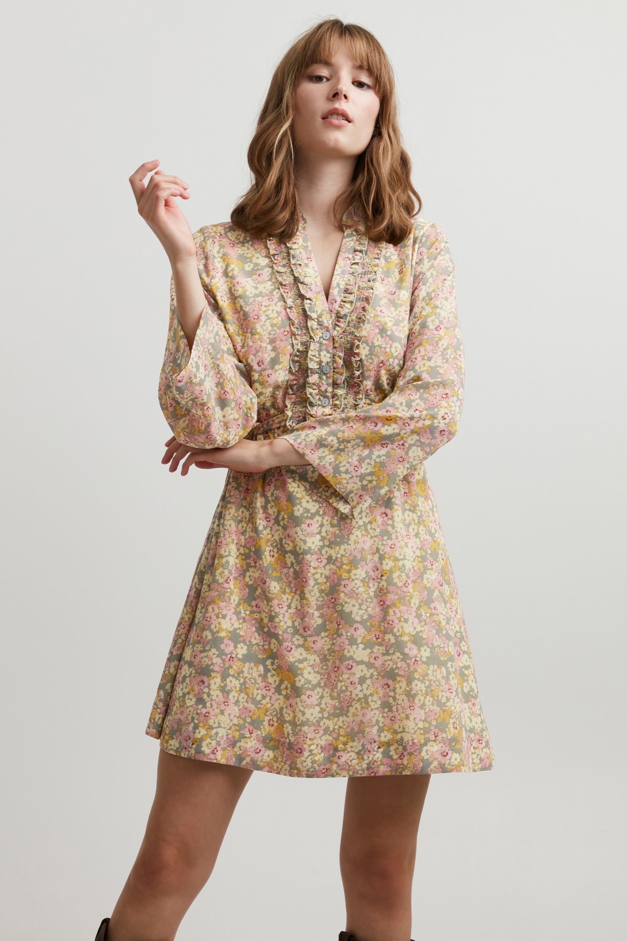 Ichi Blusenkleid »Blusenkleid IRJeanne«