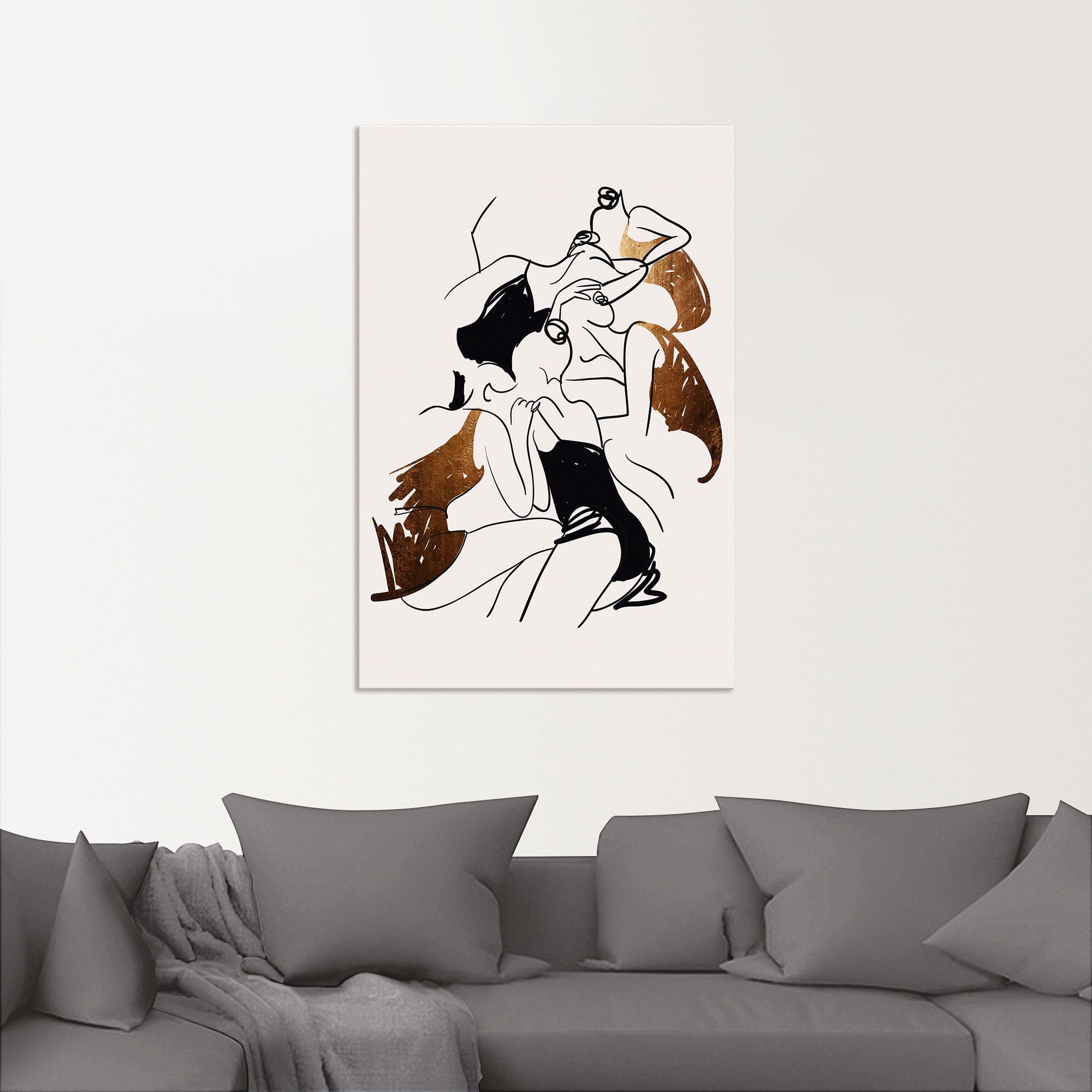 Artland Alu-Dibond-Druck »Ballerinas«, Bilder von Frauen, (1 St.), für Innen- und Außenbereich geeignet, Outdoorbild