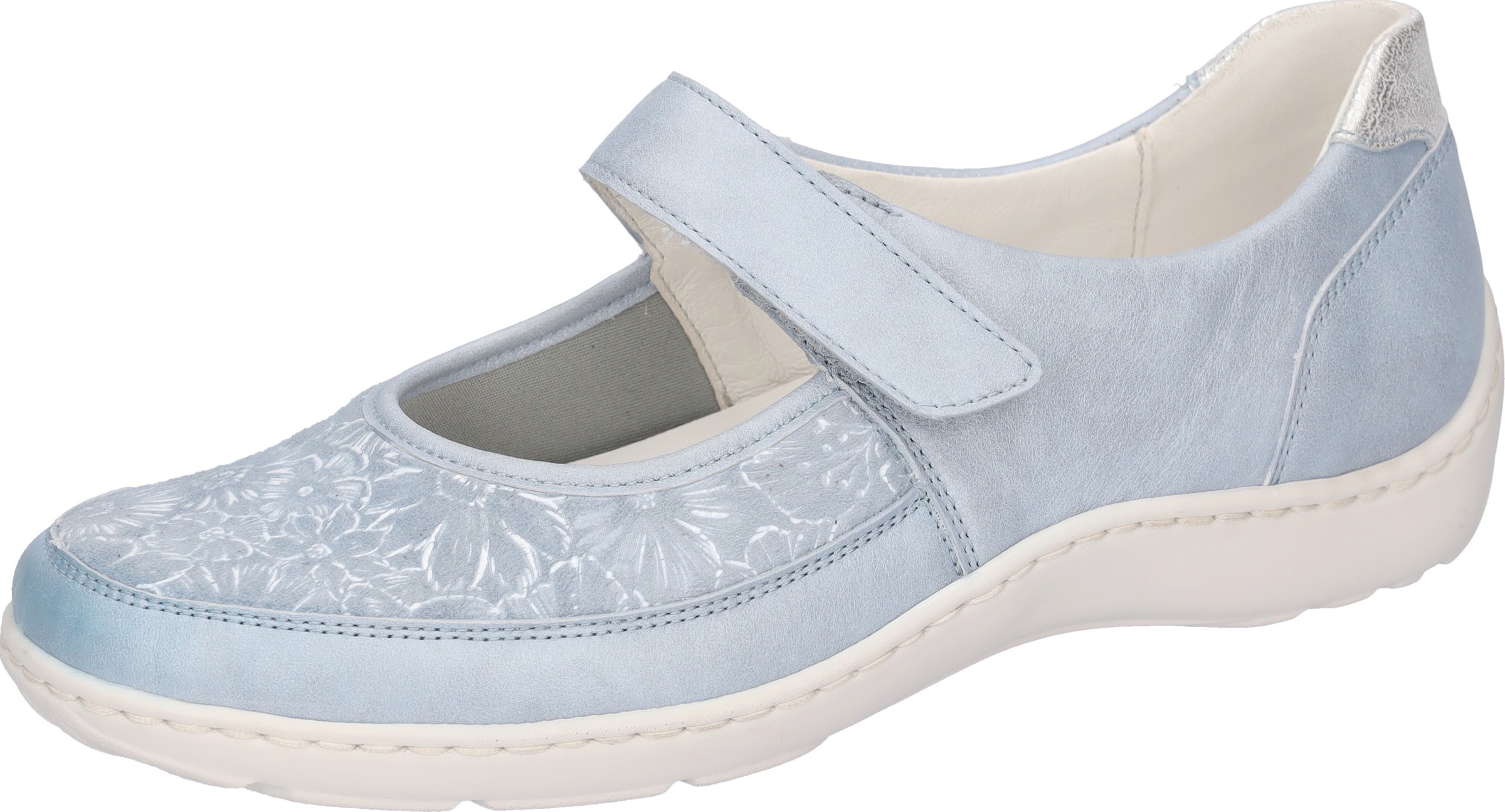 Waldläufer Henni Damen Ballerina In Blau