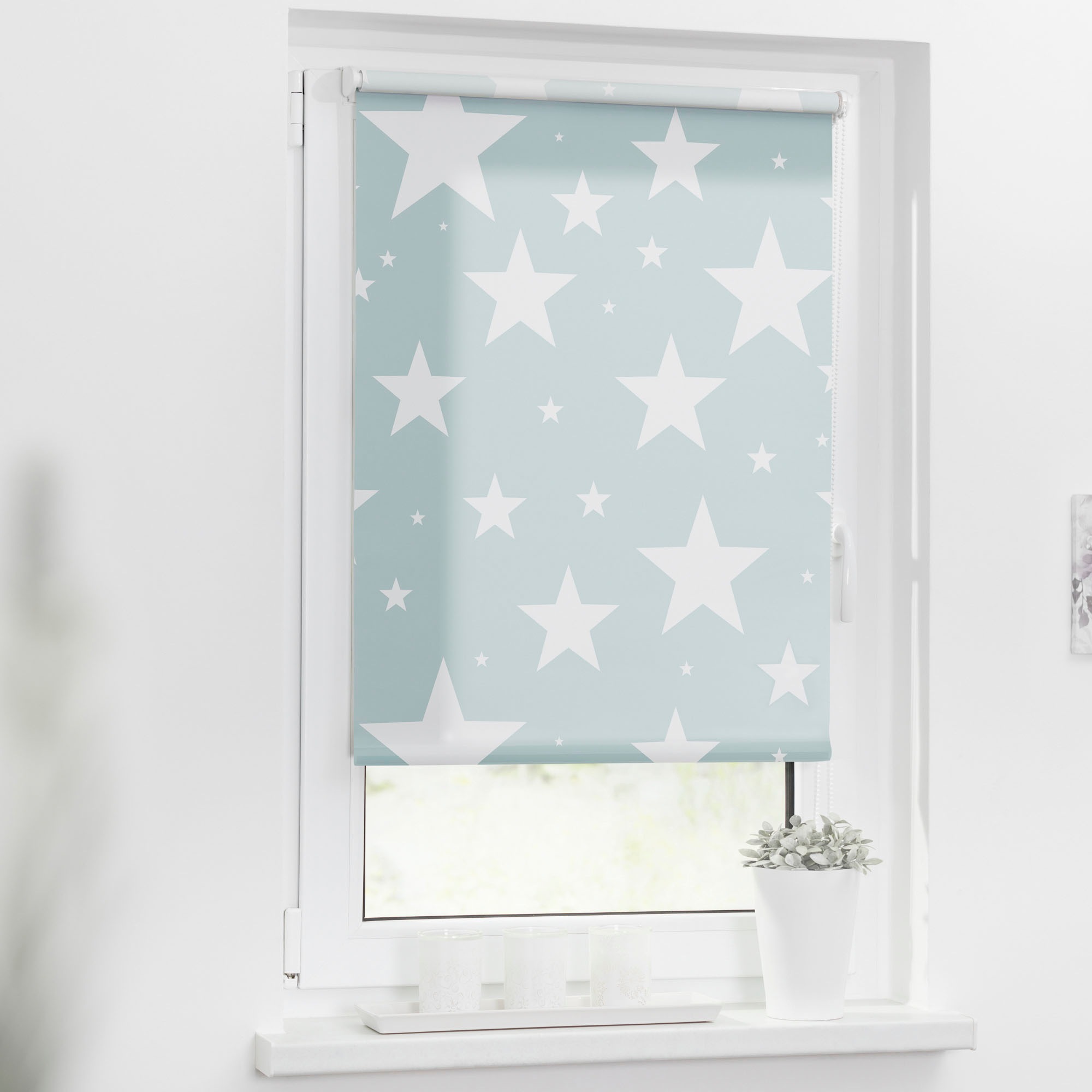 LICHTBLICK ORIGINAL Seitenzugrollo "Rollo Klemmfix, ohne Bohren, blickdicht günstig online kaufen