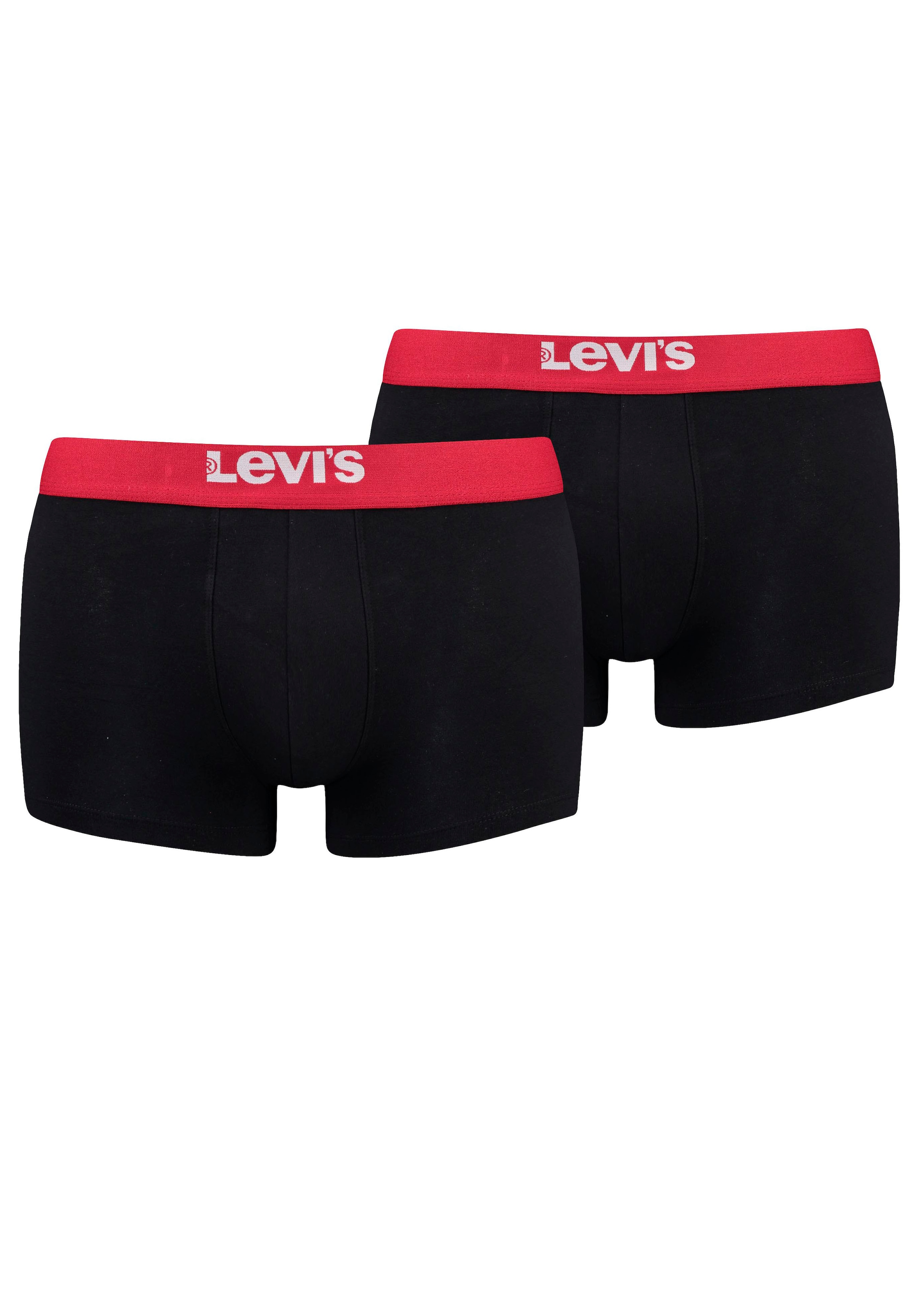 Levis Trunk, (Packung, 2er-Pack), mit breitem Logobund