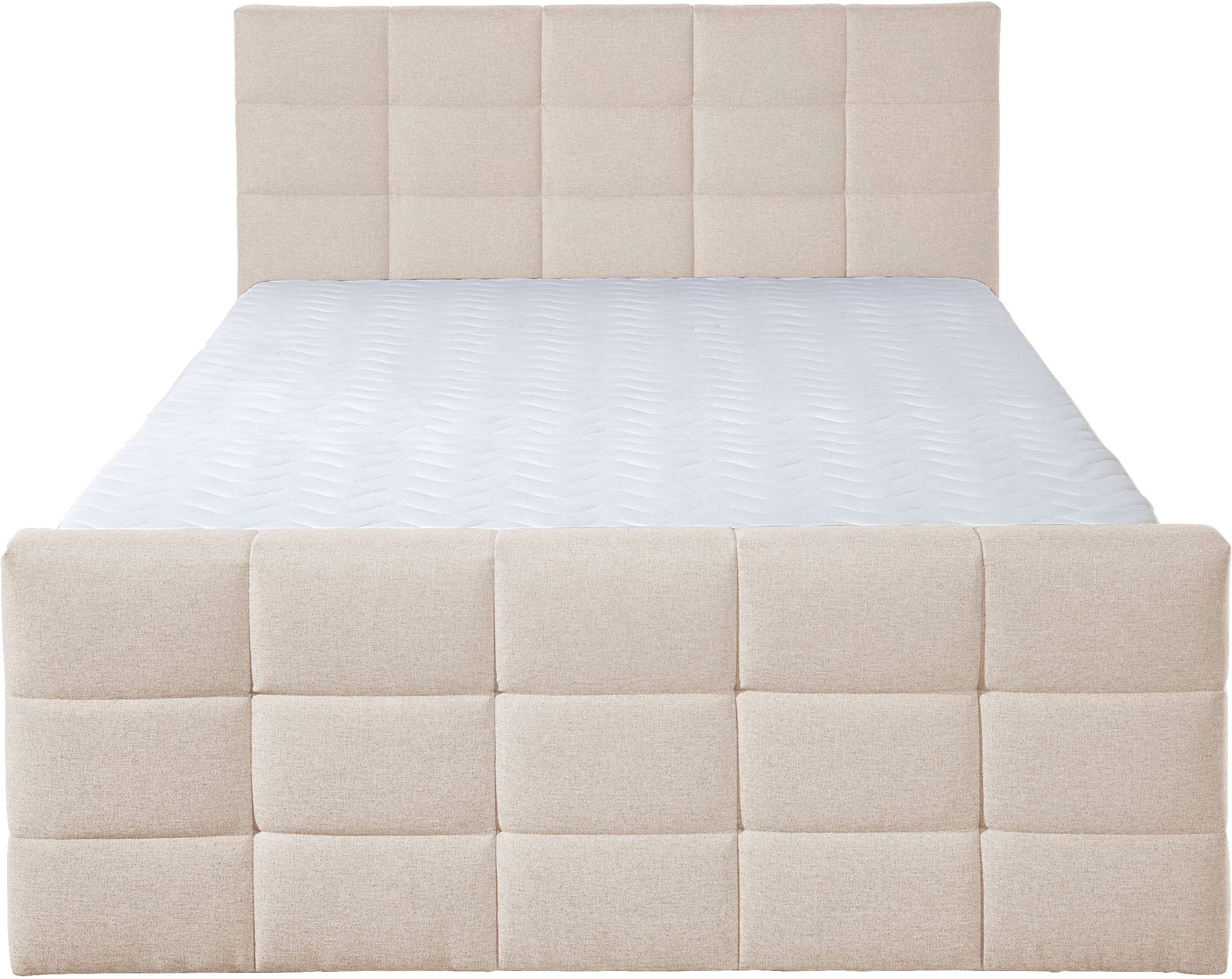 Home affaire Boxbett Boxbett mit Bettkasten und Fußteil, inkl. Topper