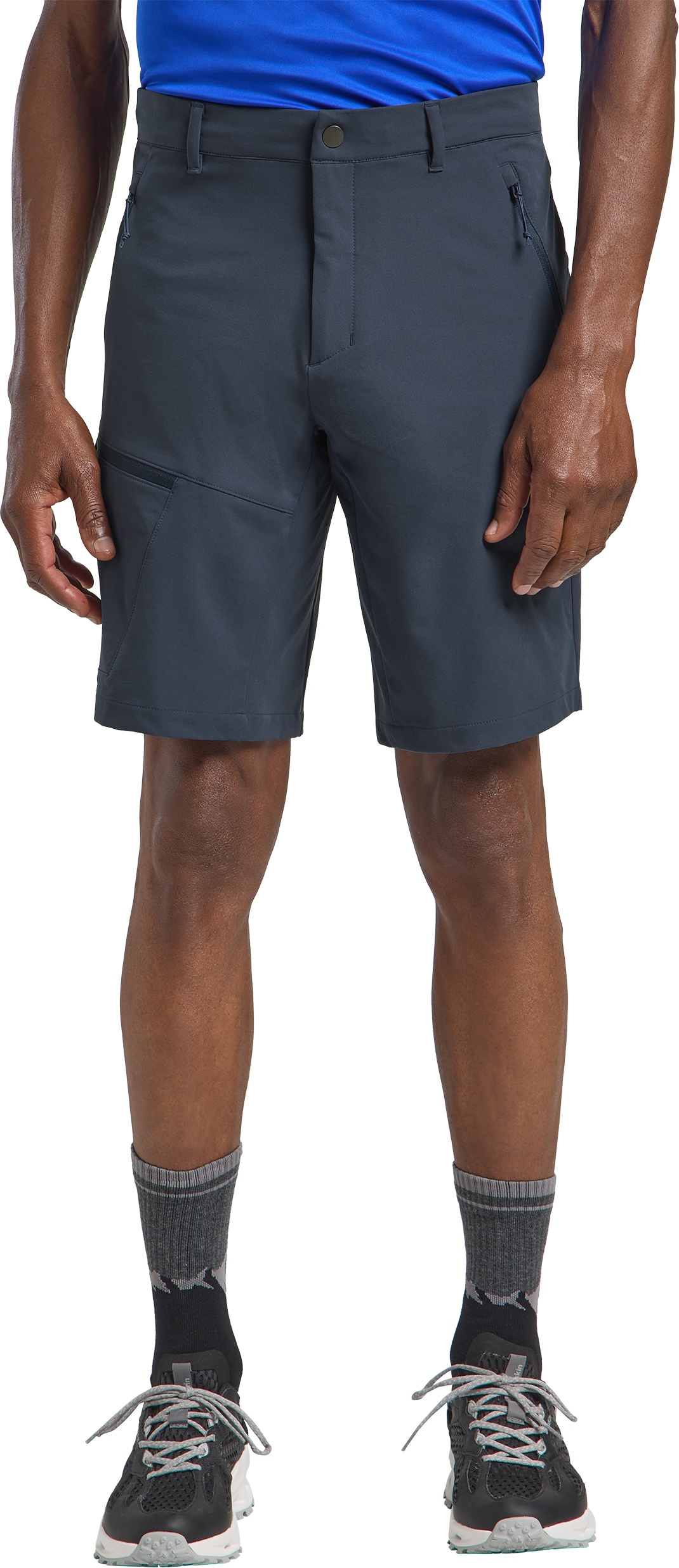 Jack Wolfskin Shorts "PICO TRAIL SHORTS M" robuster Bermudaschnitt, mit zwei Hüfttaschen, winddicht, atmungsaktiv