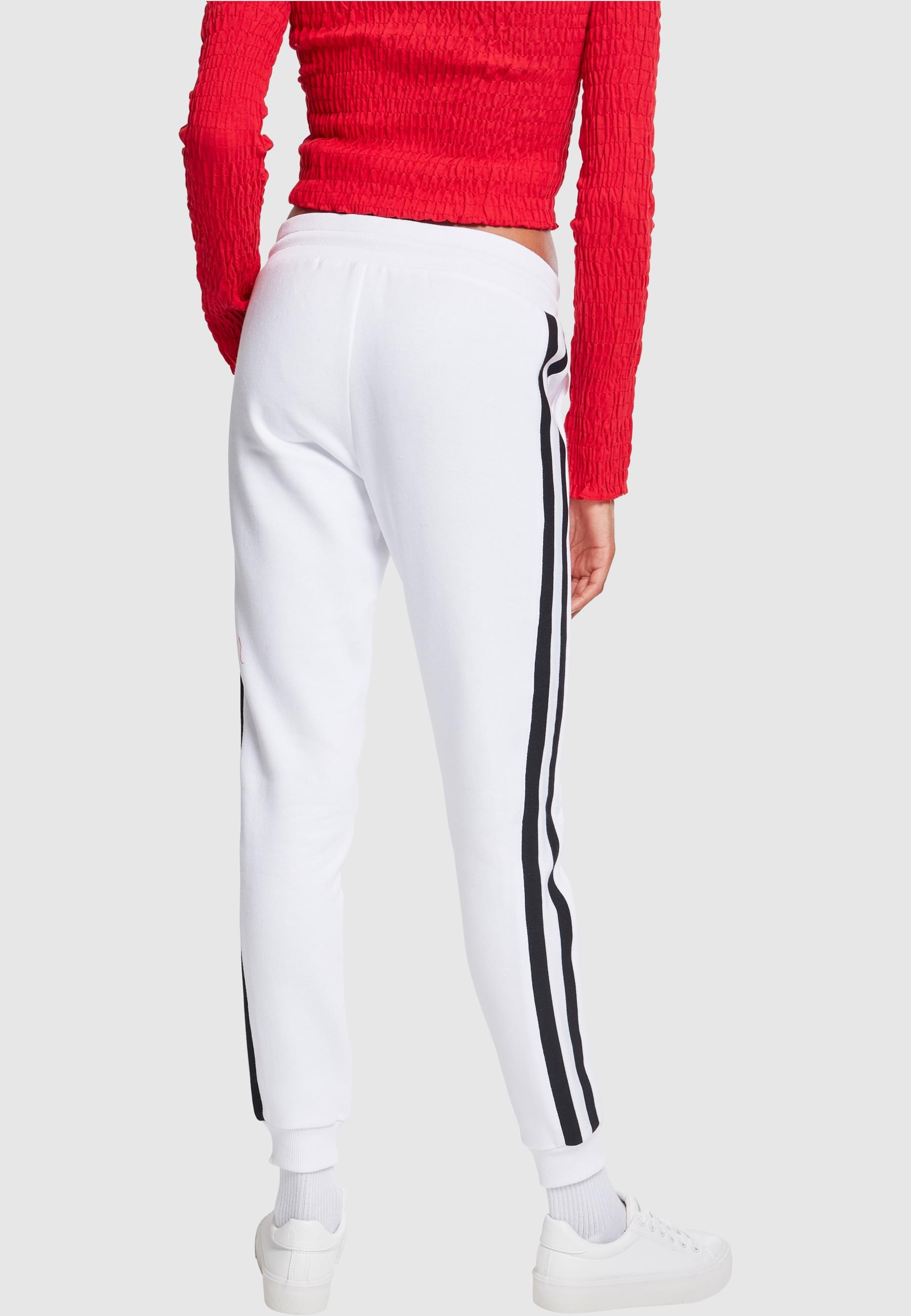 URBAN CLASSICS Jogginghose »Urban Classics Damen Ladies College Contrast Sweatpants«, (1 tlg.)