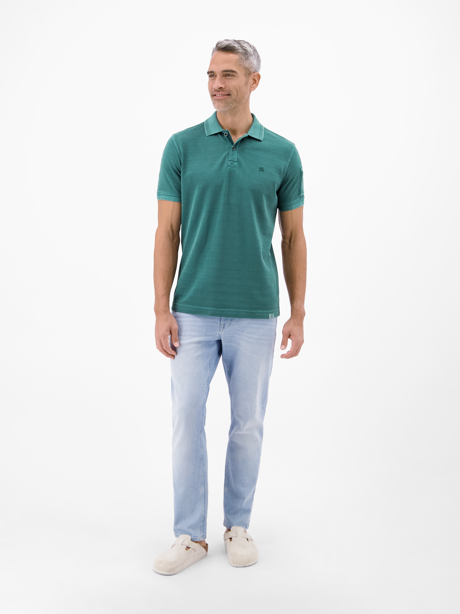 LERROS Poloshirt Men Soft Teal XXL 3