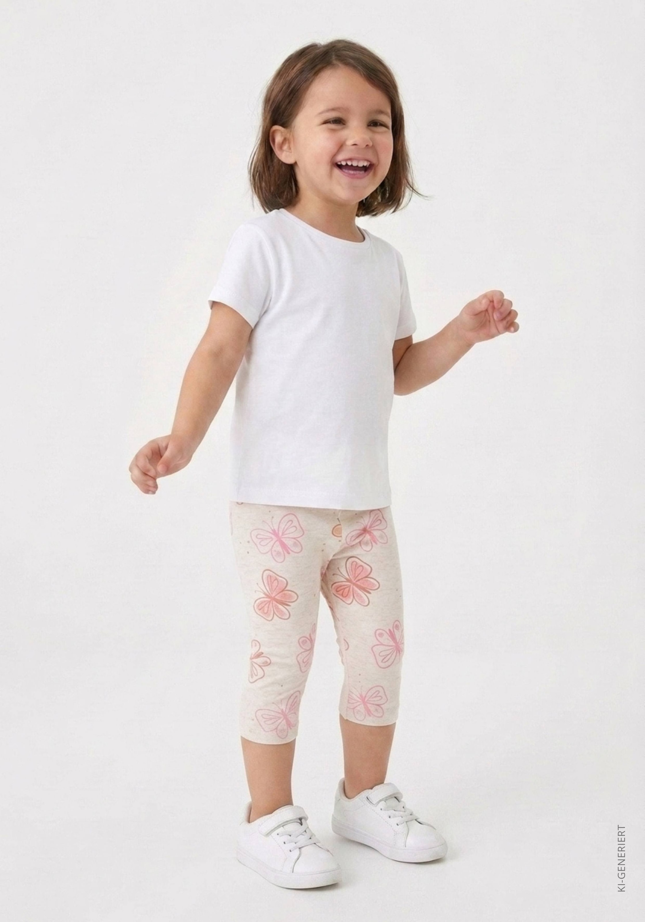 STACCATO Caprileggings  2er Pack mit Schmetterlings-Motiven, für Girls
