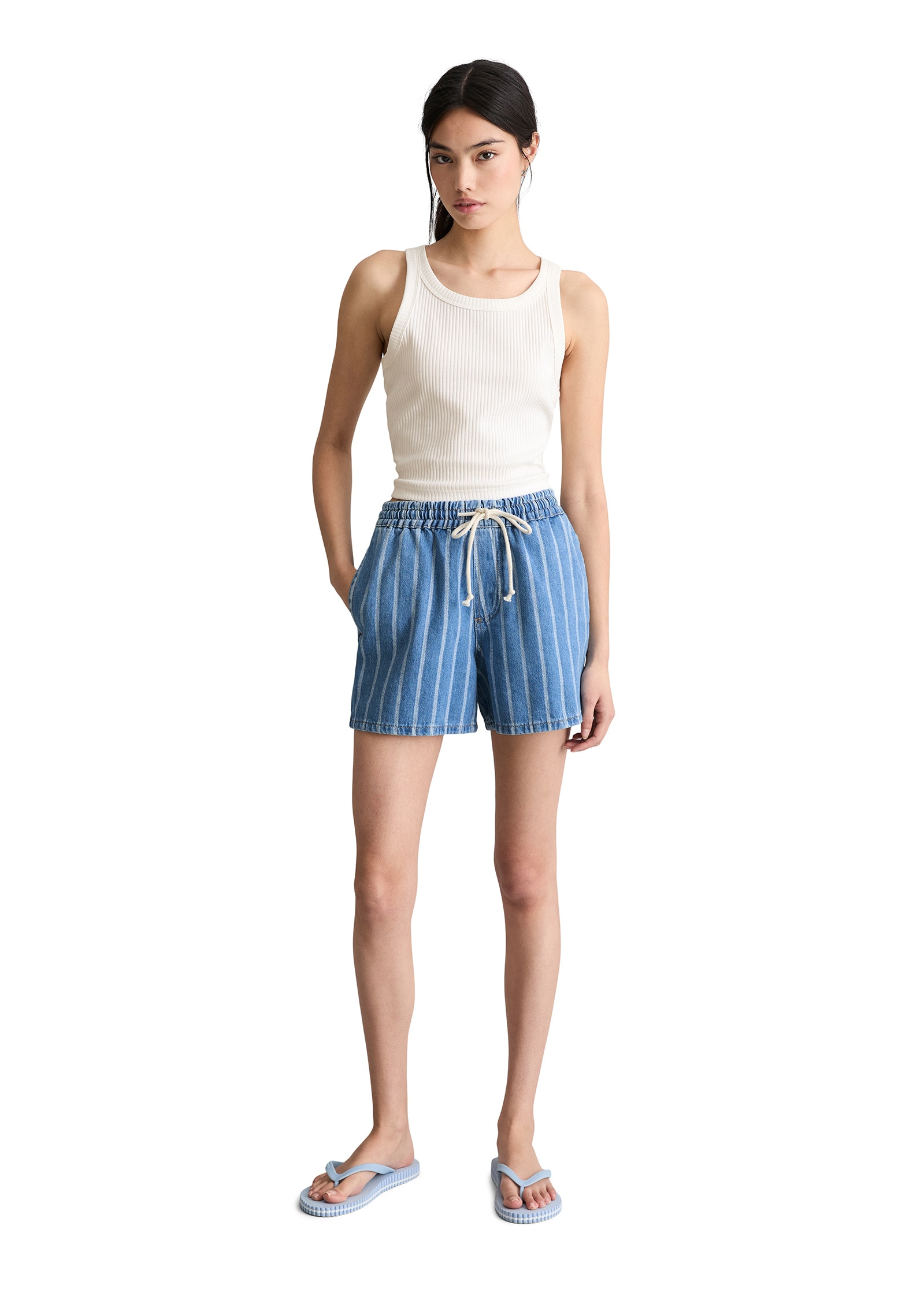 Marc O'Polo DENIM Shorts »aus reiner Bio-Baumwolle«