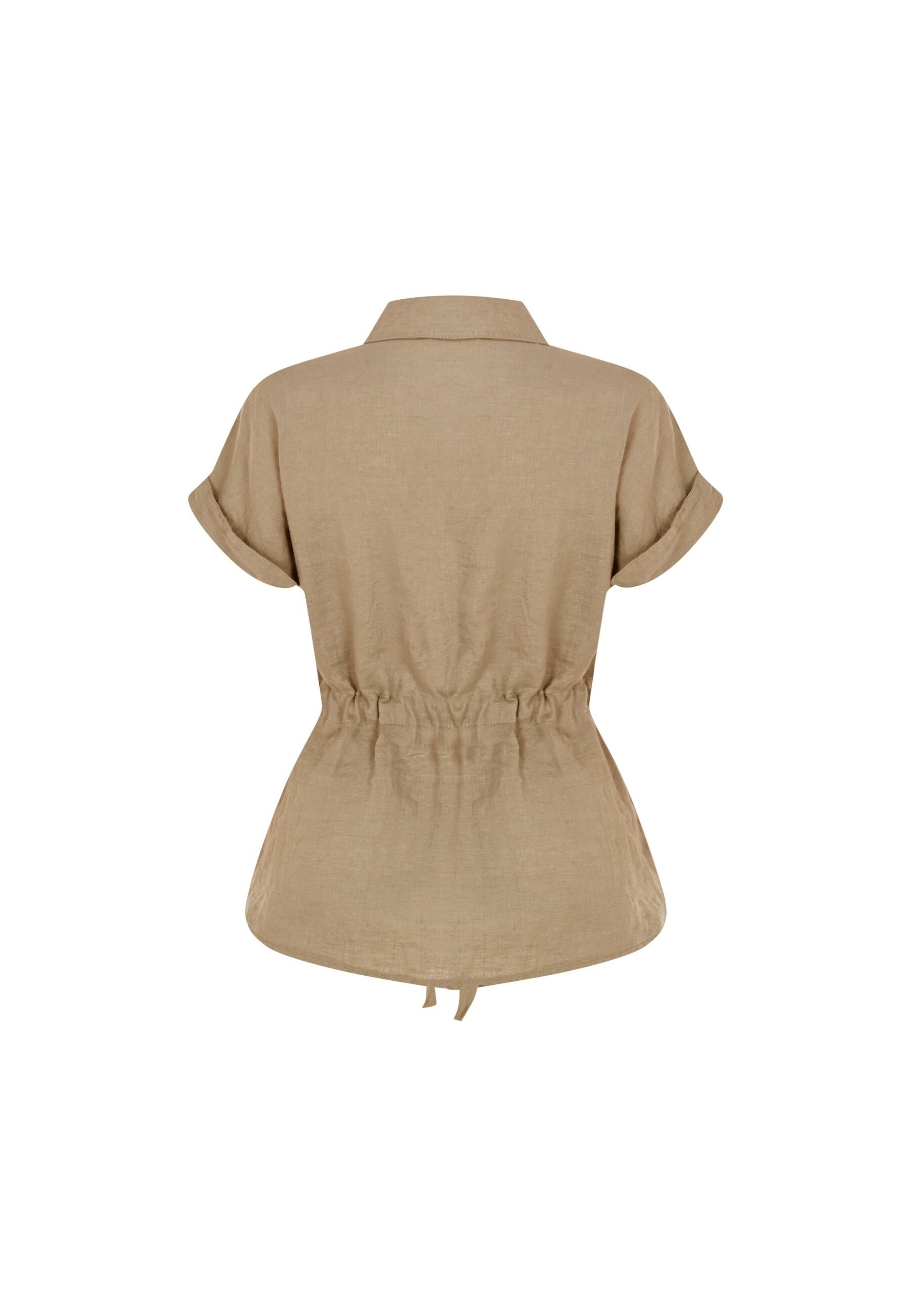 freshlions Klassische Bluse »Zoey« 1 mit Bindeband in der Taille