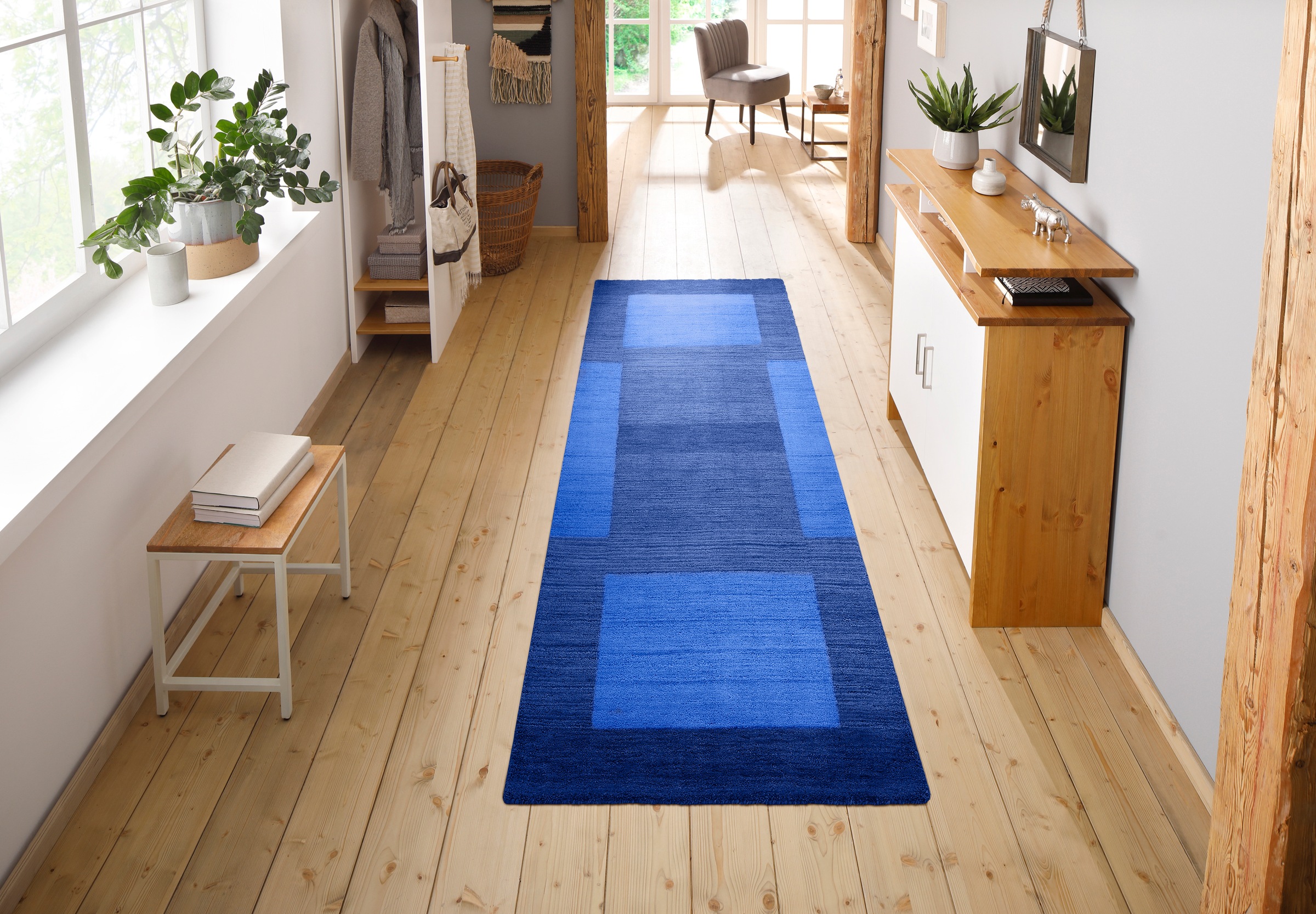 THEKO Wollteppich "Gabbeh Super, Handweb, auch als Läufer erhältlich reine günstig online kaufen