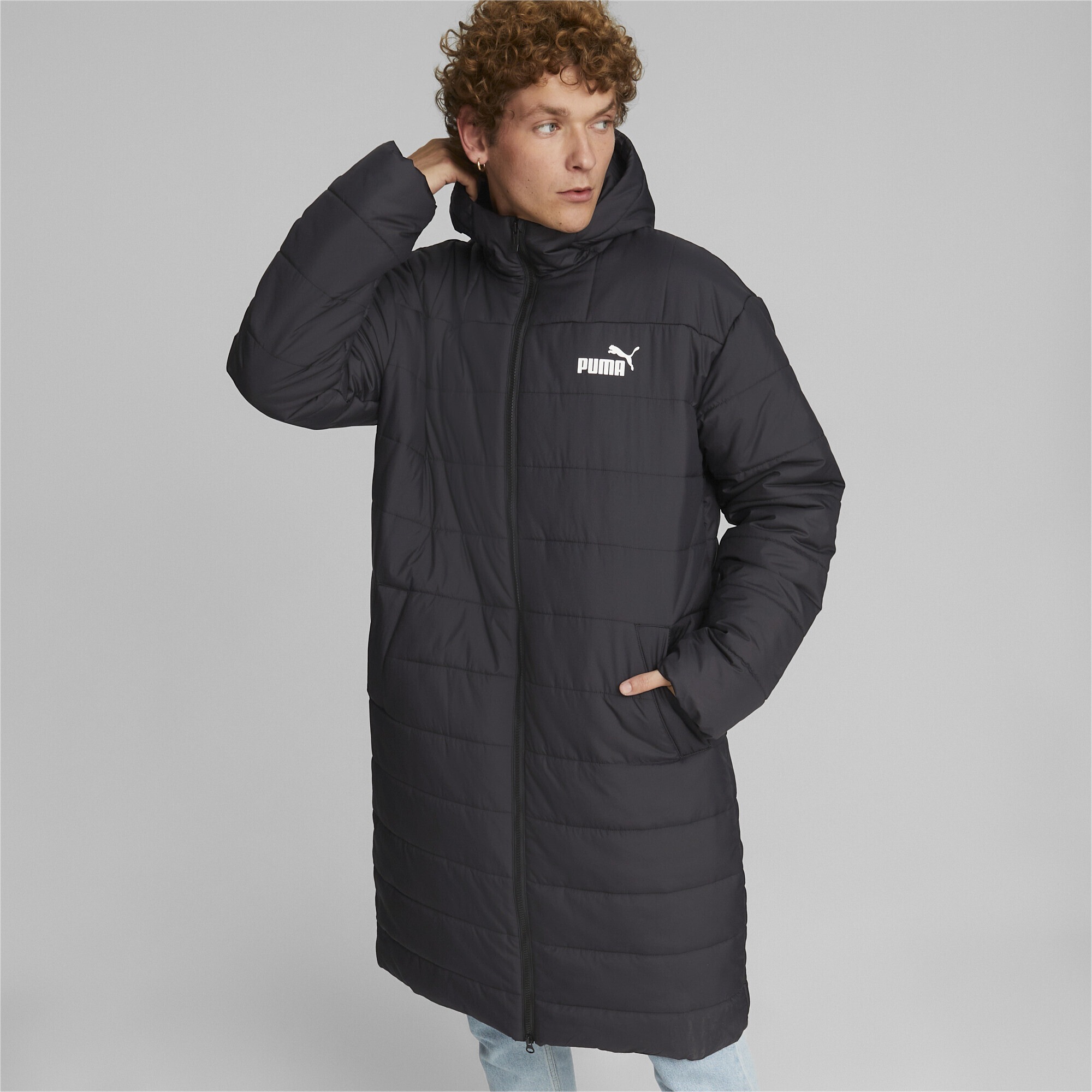 PUMA Winterjacke »Essentials+ Wattierter Mantel Herren«