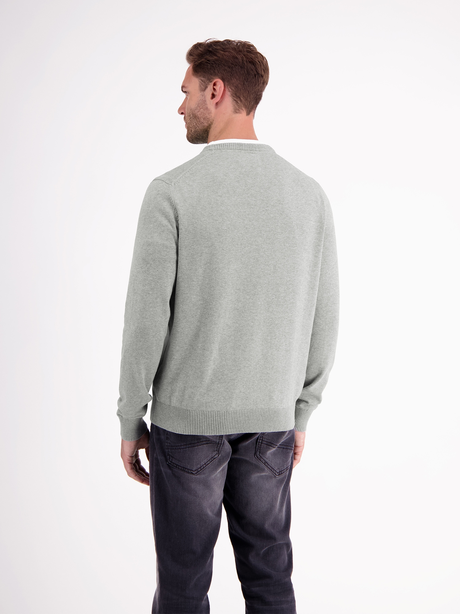LERROS Strickpullover »LERROS Crewneck Strickpullover«