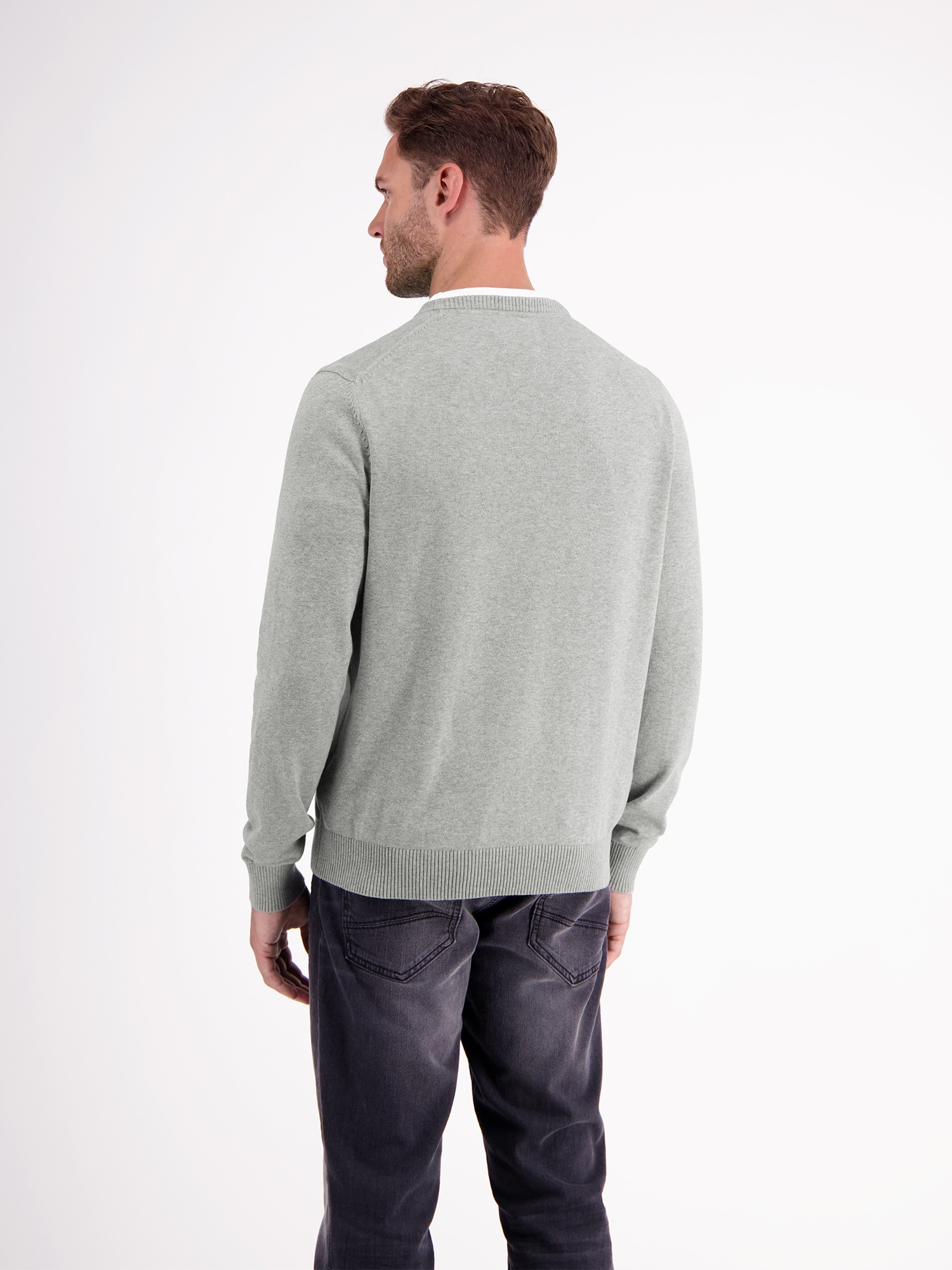 LERROS Strickpullover "LERROS Crewneck Strickpullover" günstig online kaufen