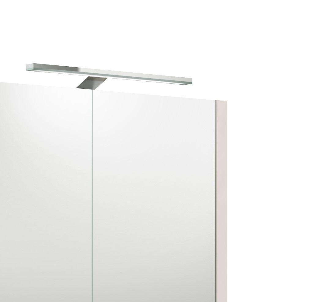 welltime Spiegelschrank »Urban«, Türen mit Soft-Close-Funktion, mit 2 Glaseinlegeböden