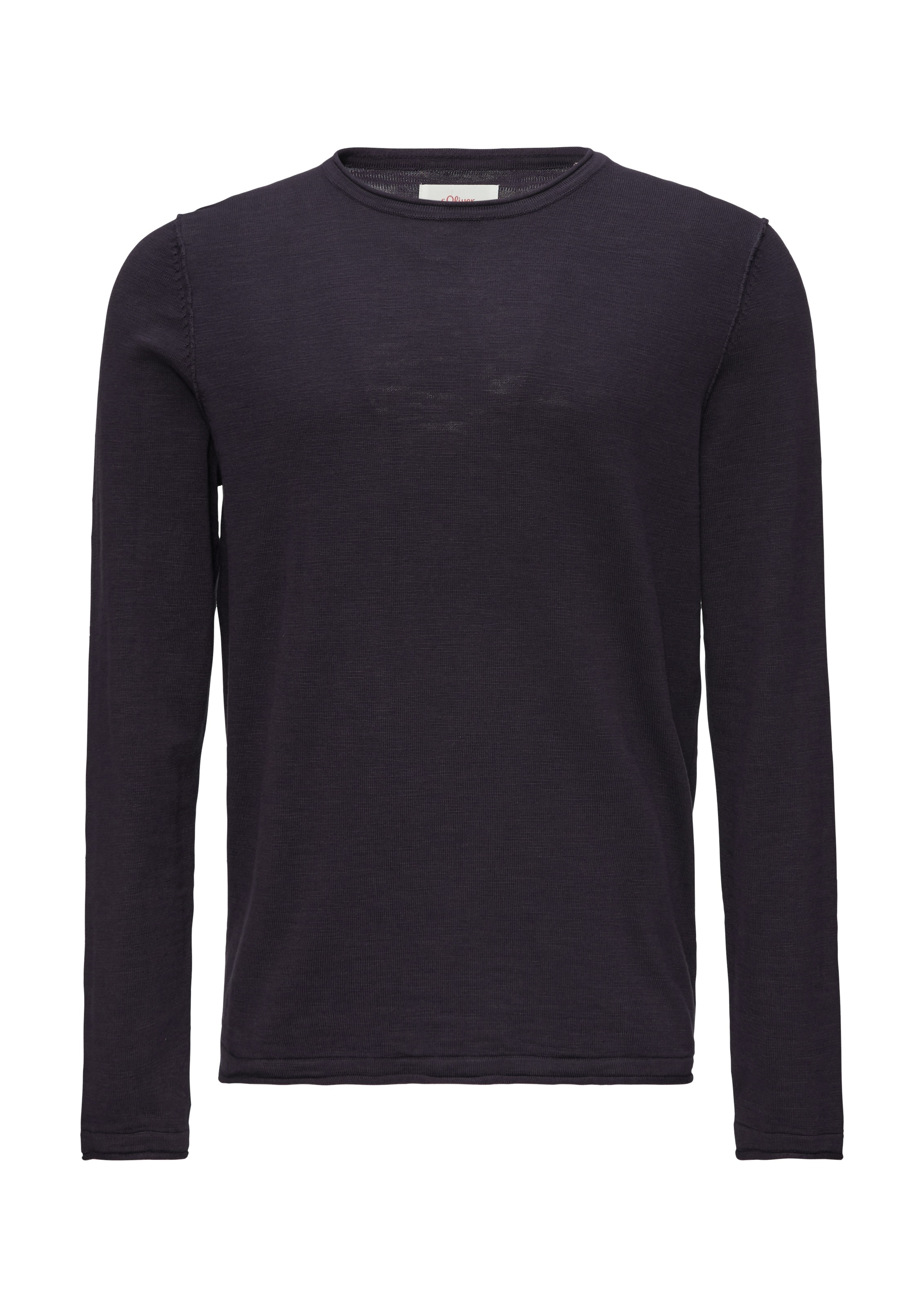 s.Oliver Rundhalspullover mit Rundhalsausschnitt