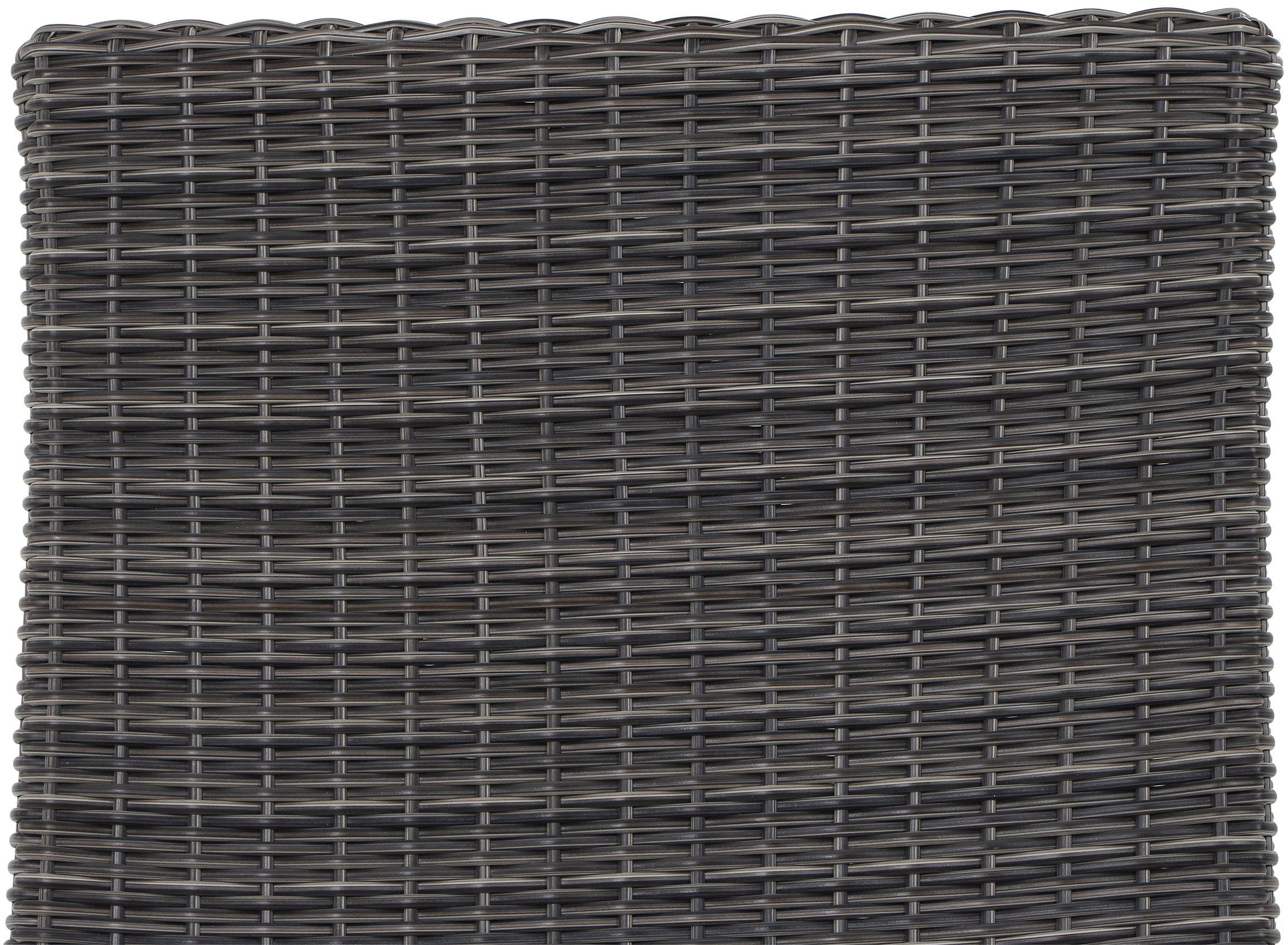 Siena Garden Gartenlounge-Set »Corido«, (Set, 8 tlg.), bestehend aus 2 Sesseln, 1 Bank, 1 Tisch und 4 Auflagen
