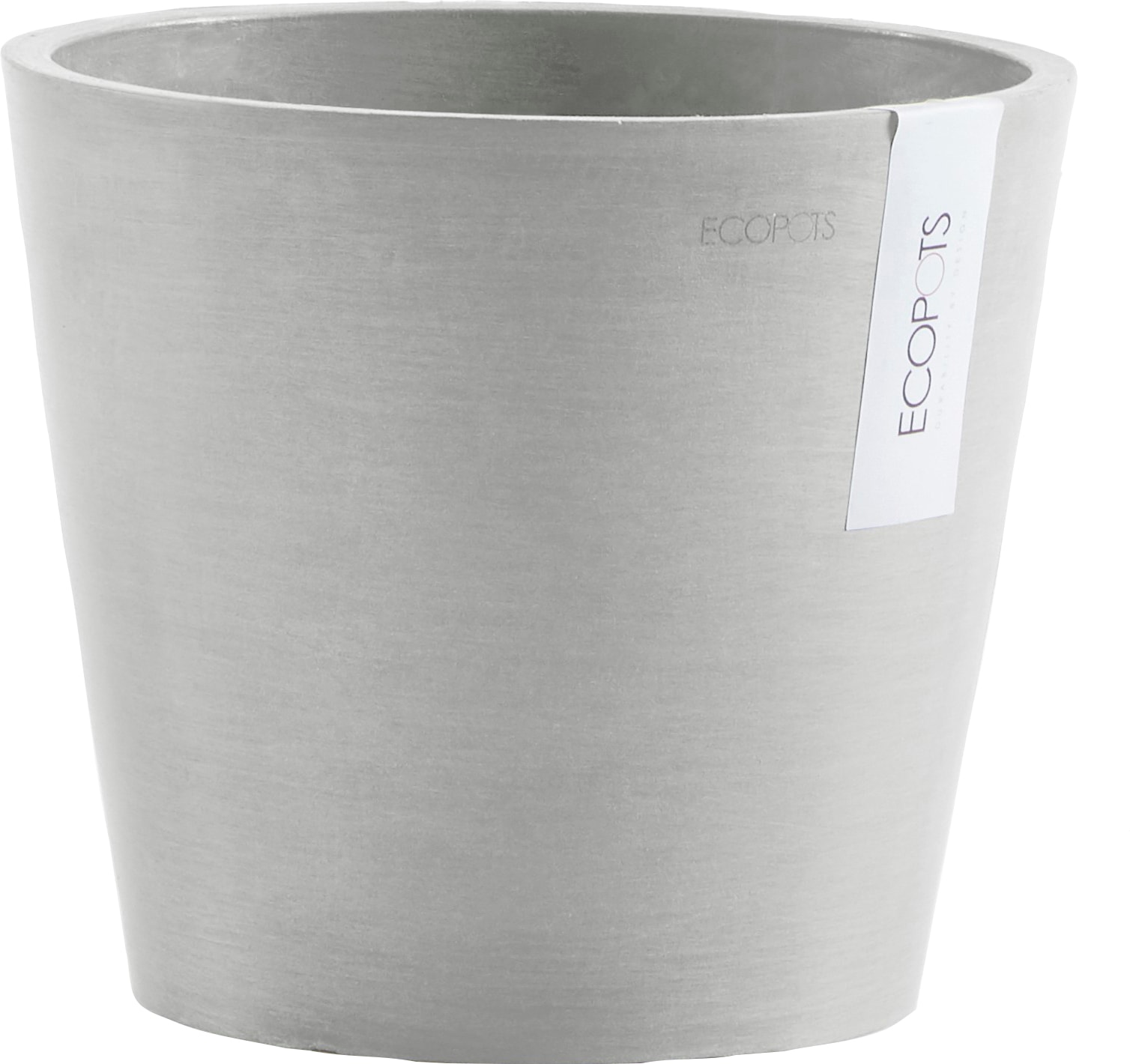 ECOPOTS Blumentopf »AMSTERDAM White Grey«, BxTxH: 20x20x17,5 cm, mit  Wasserreservoir kaufen | BAUR