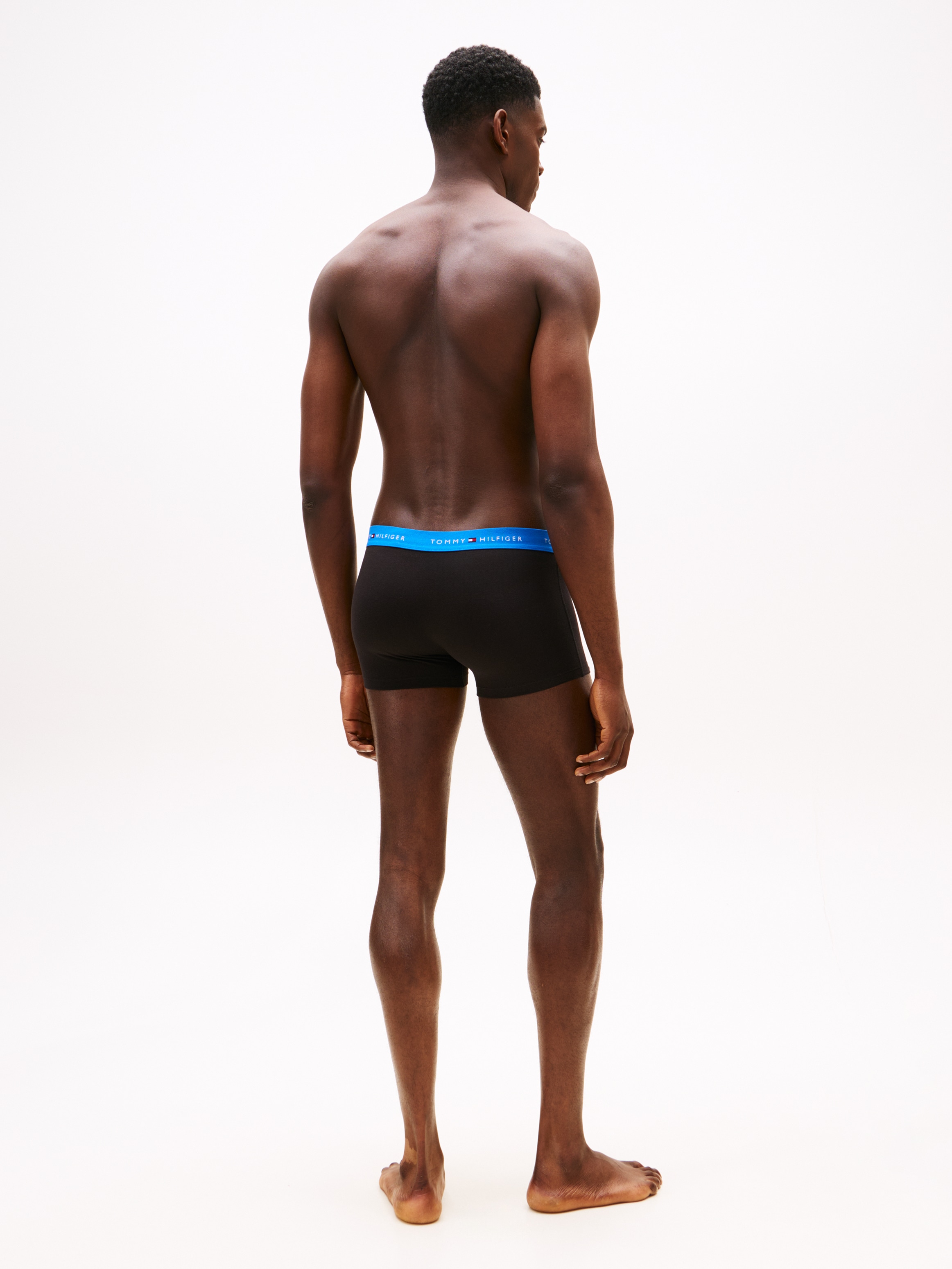 Tommy Hilfiger Underwear Trunk »7P TRUNK WB« Packung, 7er, 7 Stk. tlg., mit Logobund