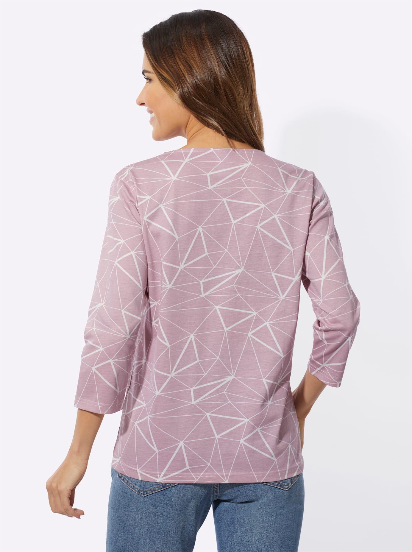 Classic Basics Rundhalsshirt "3/4-Arm-Shirt", (1 tlg.) günstig online kaufen