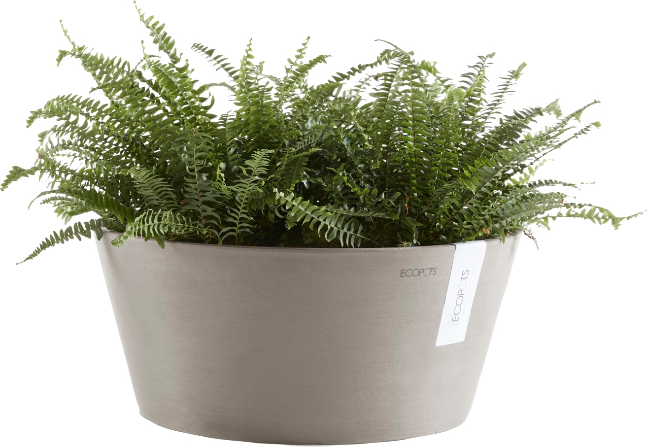 ECOPOTS Blumentopf »FRANKFURT Taupe«, BxTxH: 30,5x30,5x15 cm