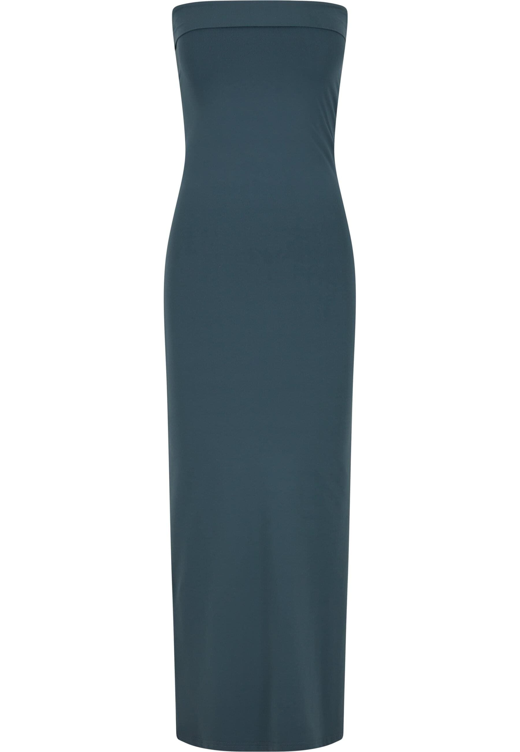URBAN CLASSICS Shirtkleid "Urban Classics Ladies Bandeau Midi Dress" 1 Stk. günstig online kaufen