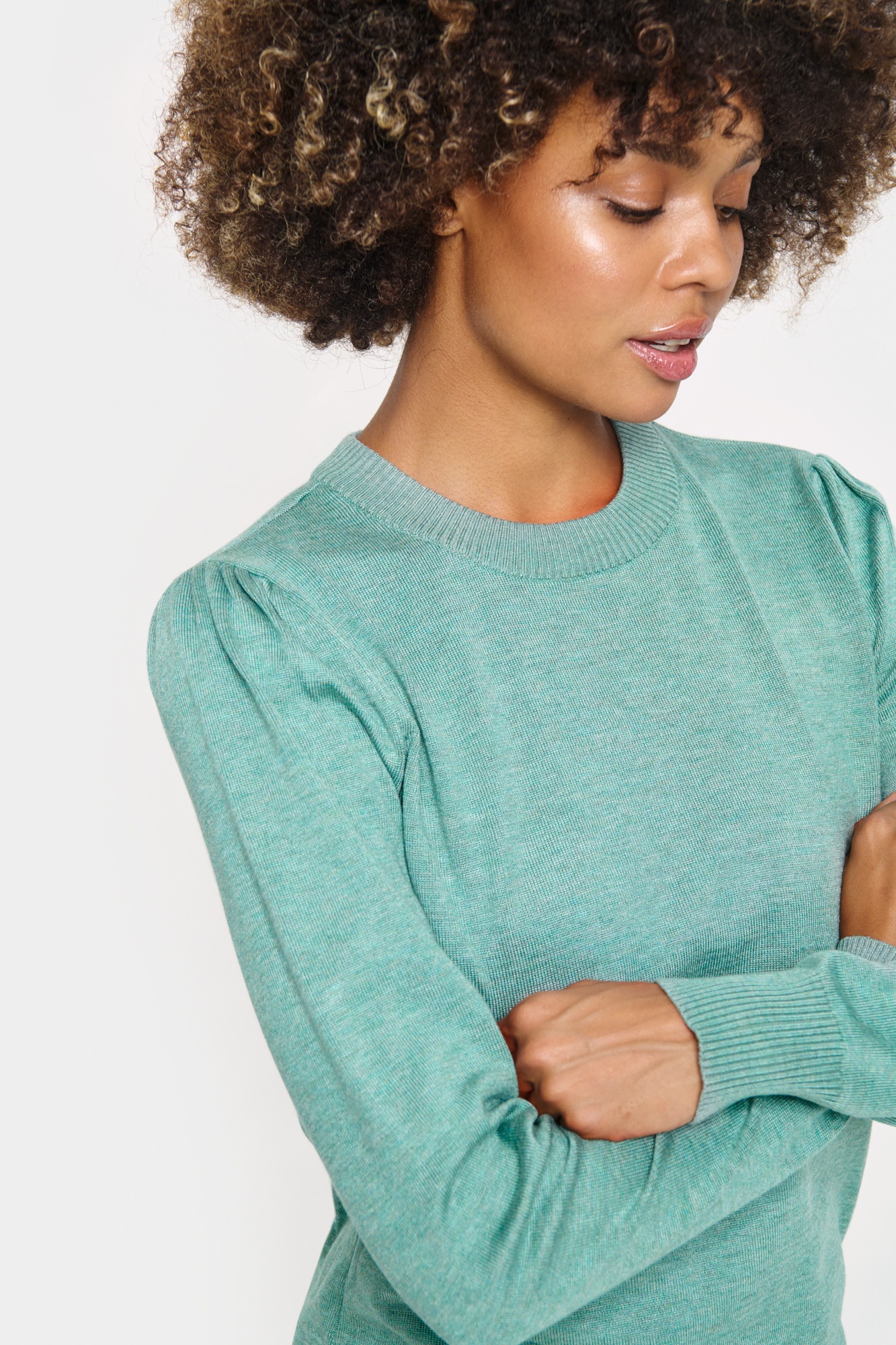 Thumbnail - Saint Tropez Rundhalspullover "MilaSZ"