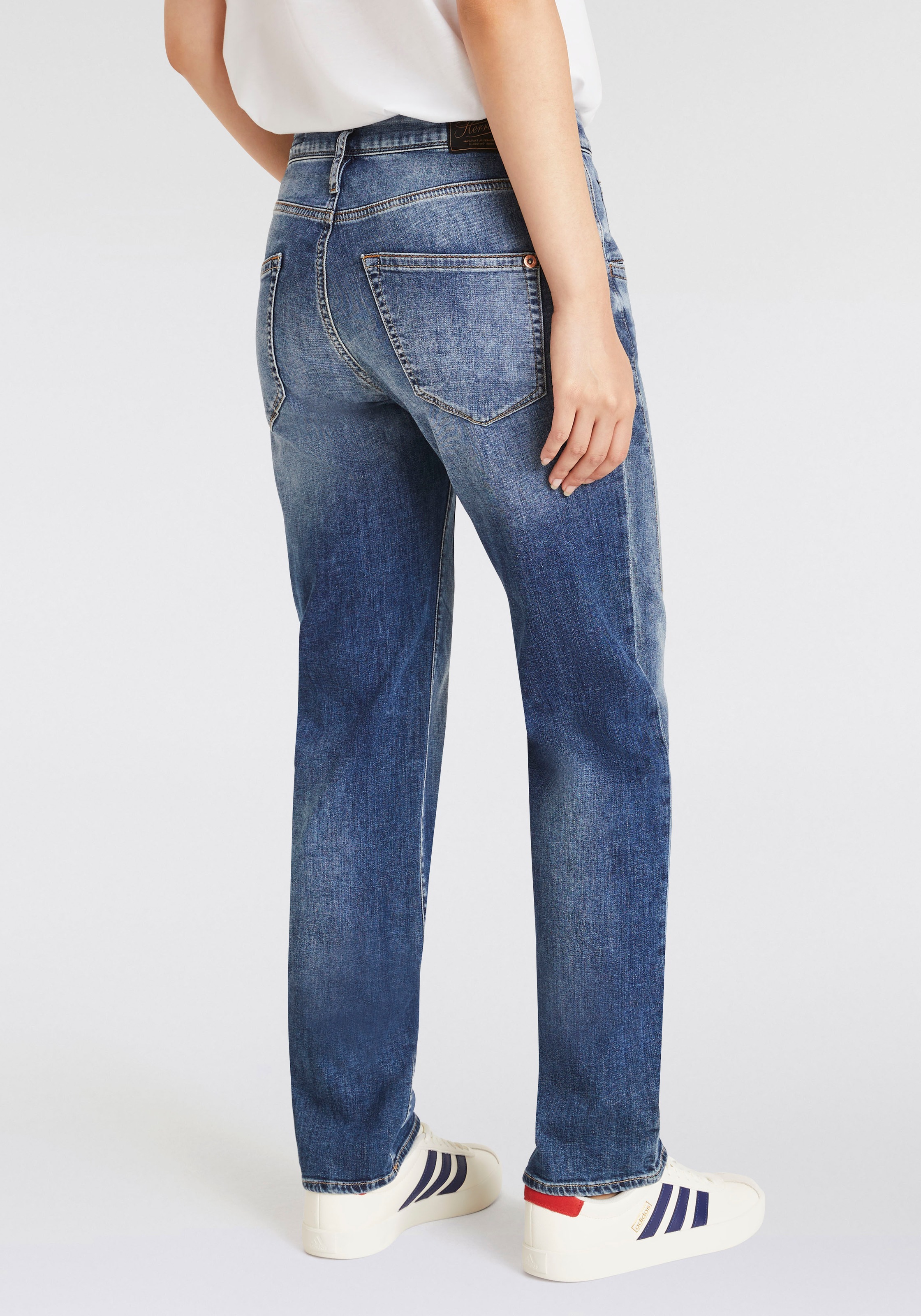 Herrlicher Boyfriend-Jeans "Shyra Tap Long Recycled Denim Light" günstig online kaufen