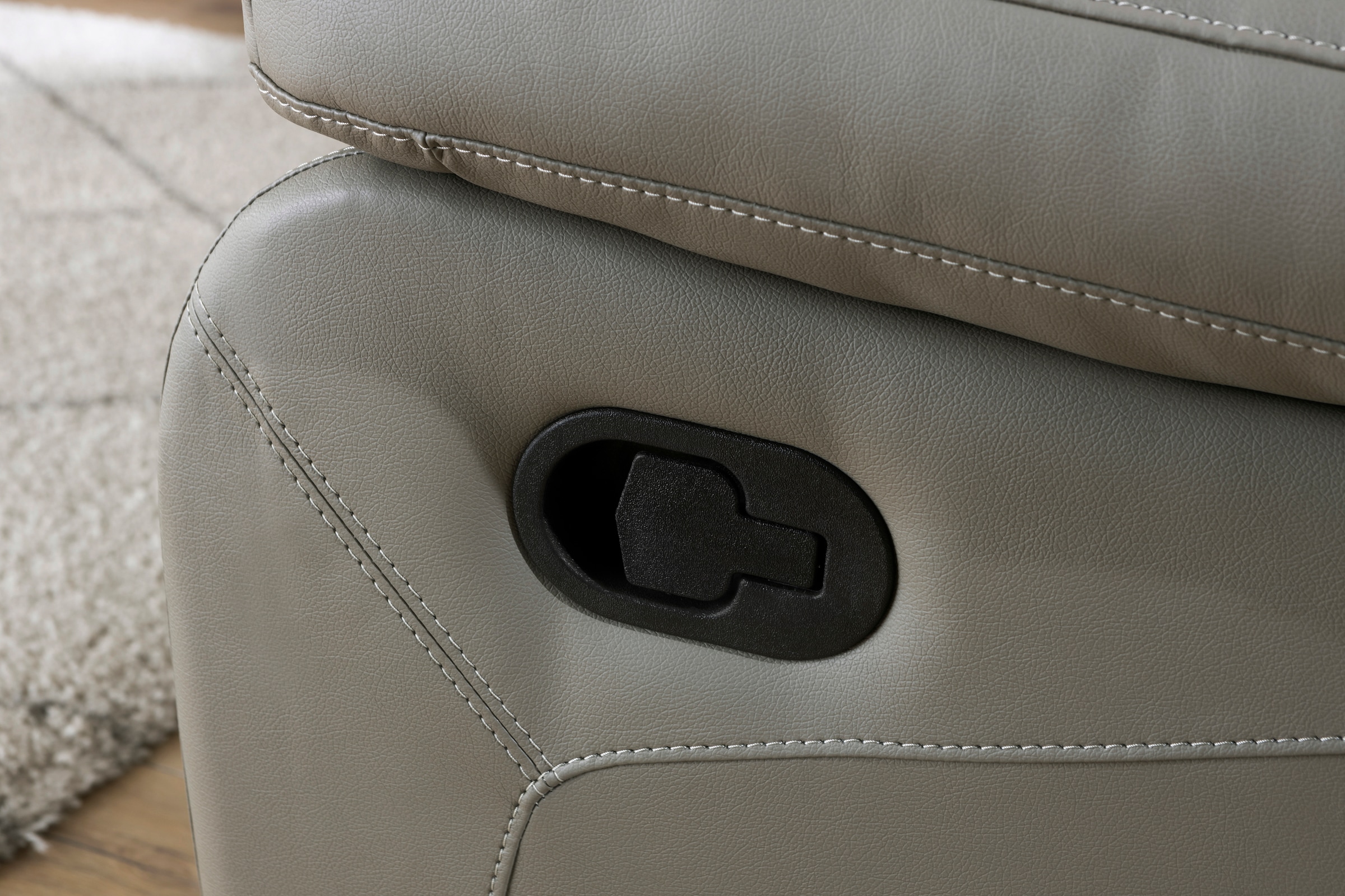 Home affaire 3-Sitzer »Lannilis«, mit manueller und elektrischer Relaxfunktion