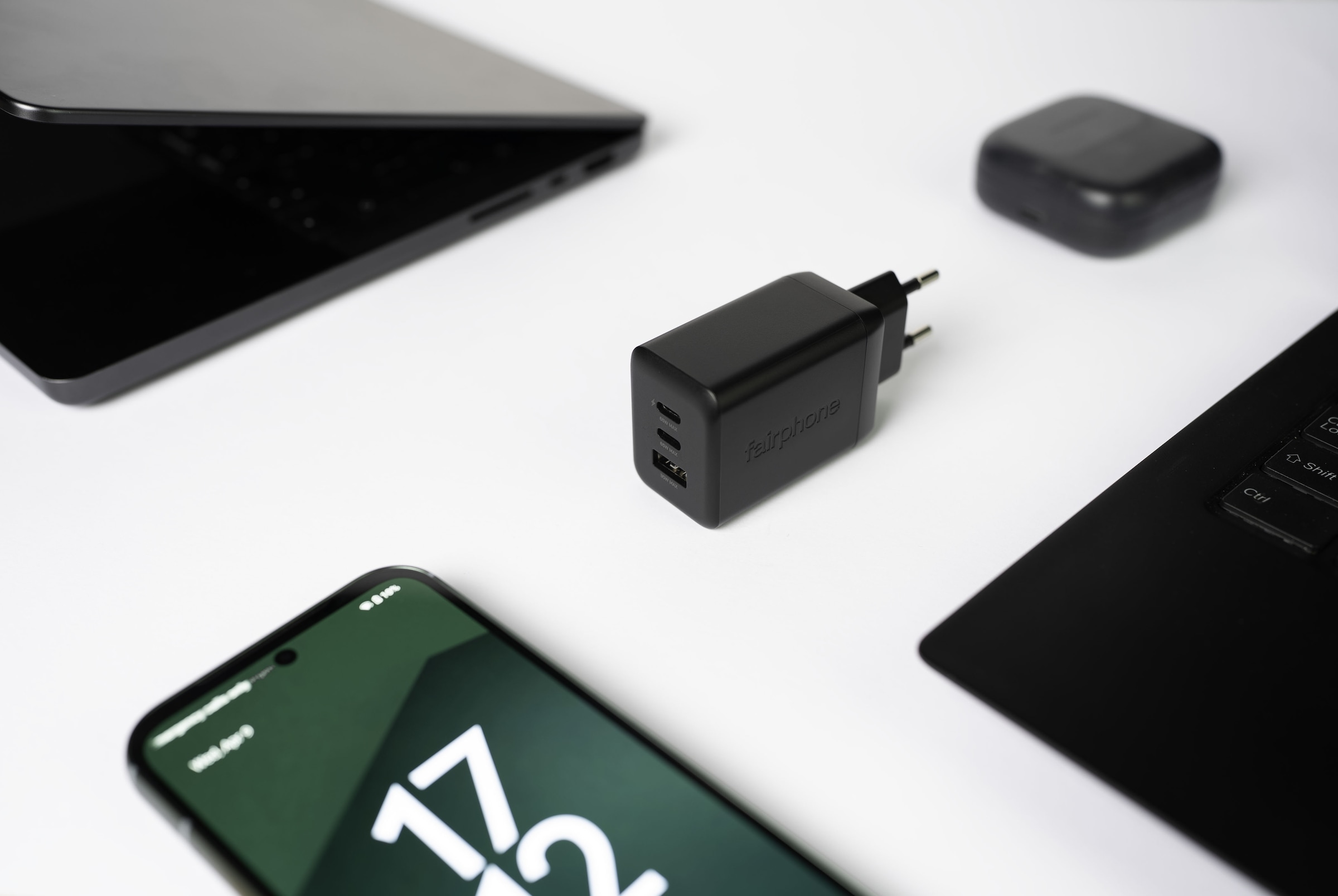 Fairphone USB-Ladegerät »65 W Triple-Port USB-C Schnellladegerät«