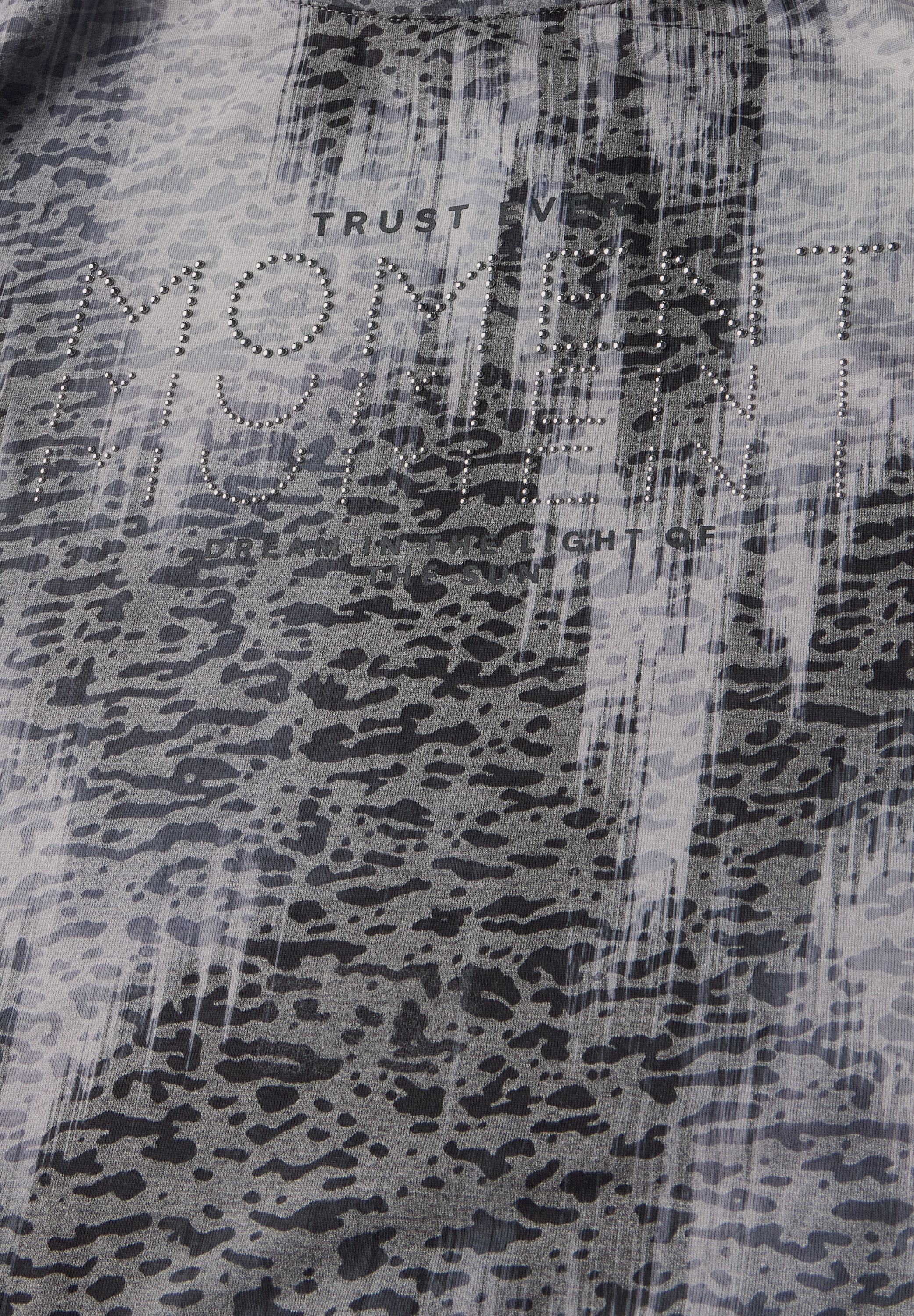 Cecil T-Shirt, mit Elastiksaum