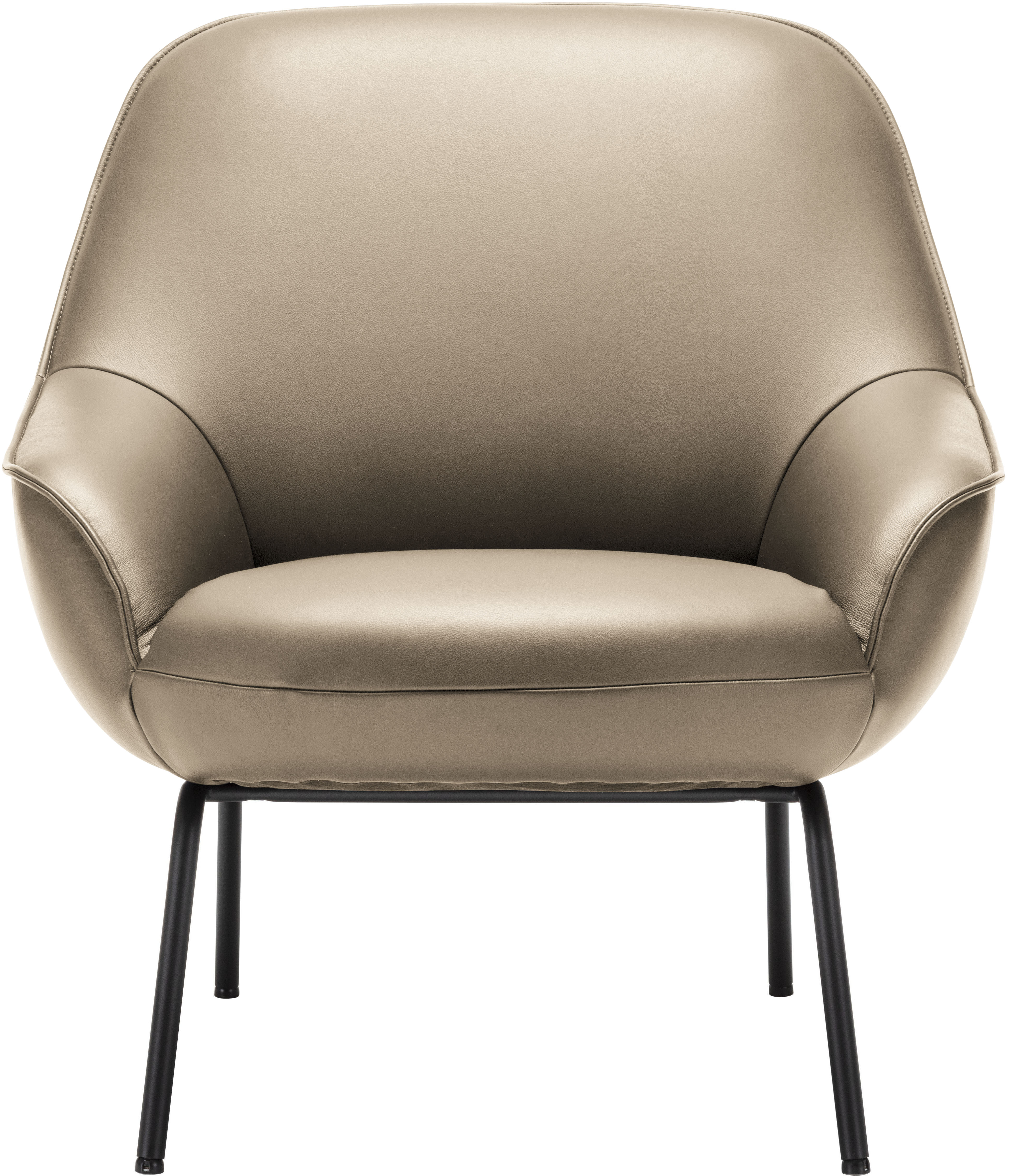 Creation BY ROLF BENZ Sessel "Designsessel CR.482 in hochwertiger Detailverarbeitung, Breite 76cm" und tollem Sitzkomfort