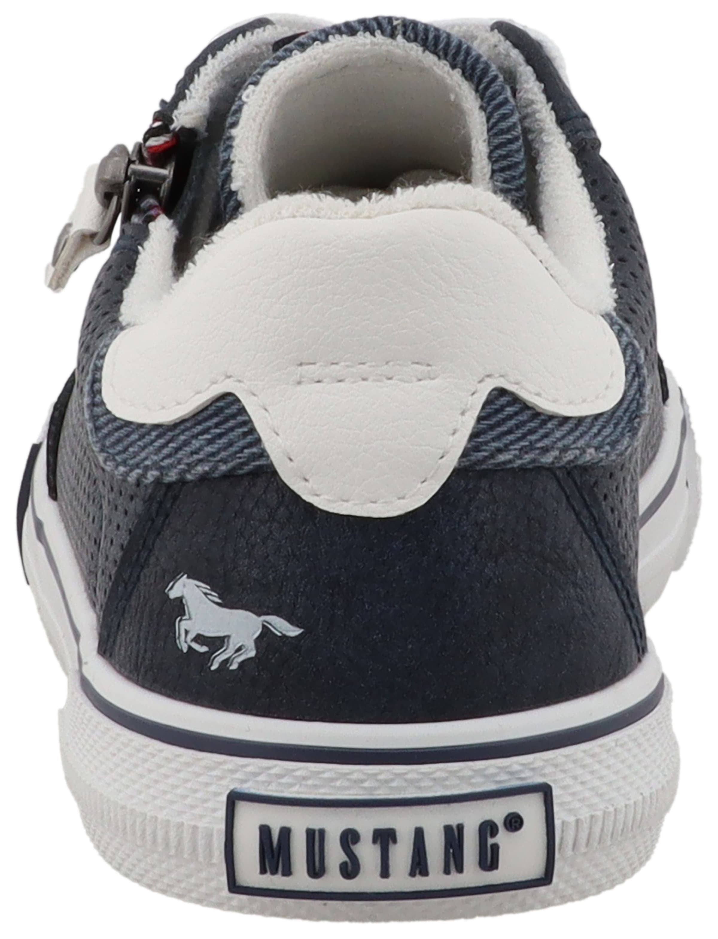 Mustang Shoes Sneaker »Inken«  Freizeitschuh, Halbschuh, Schnürschuh mit Logoschriftzügen