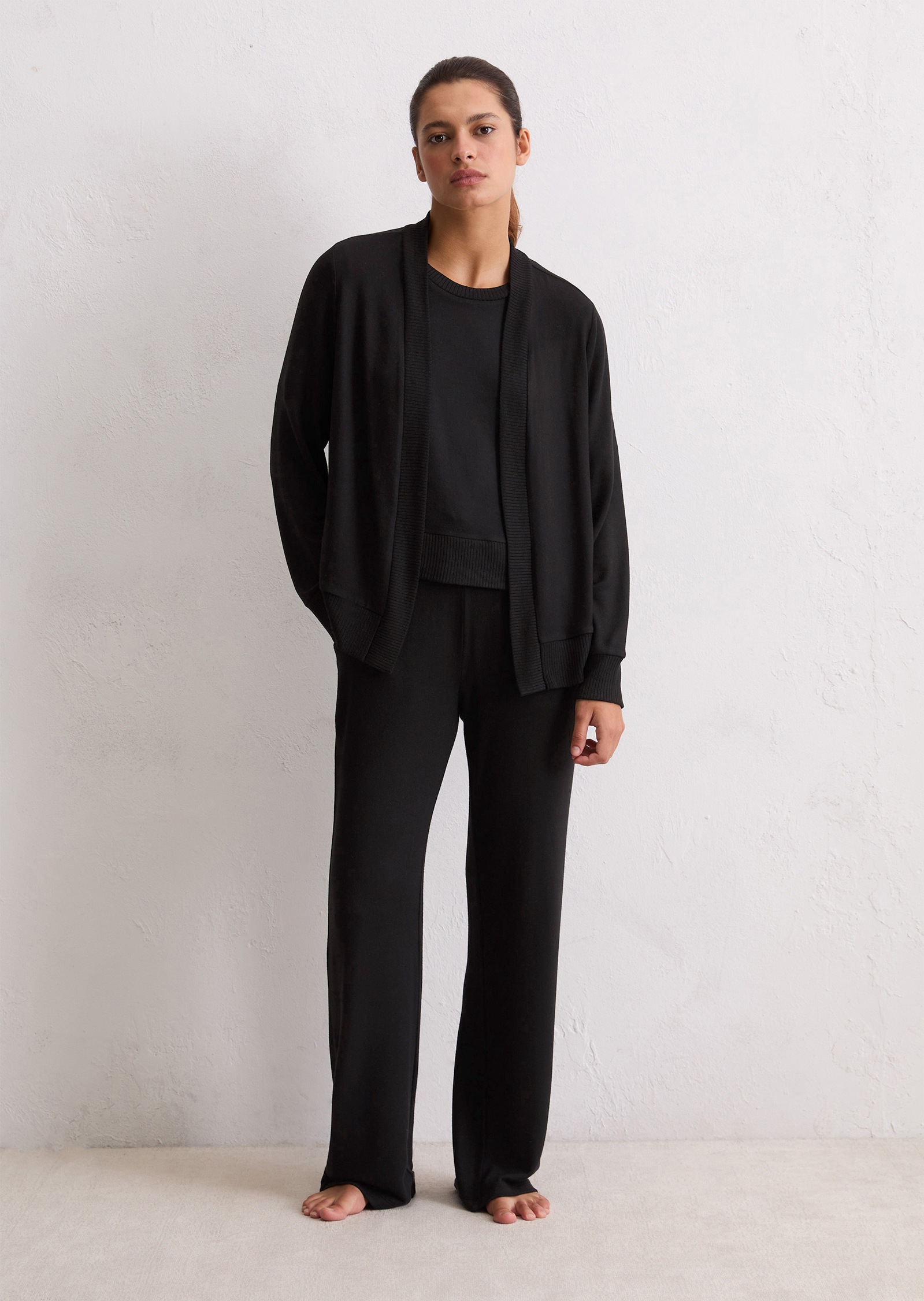 Marc O'Polo Cardigan »Soft Knit«, Langarm, ohne Verschluß, Feinstrick