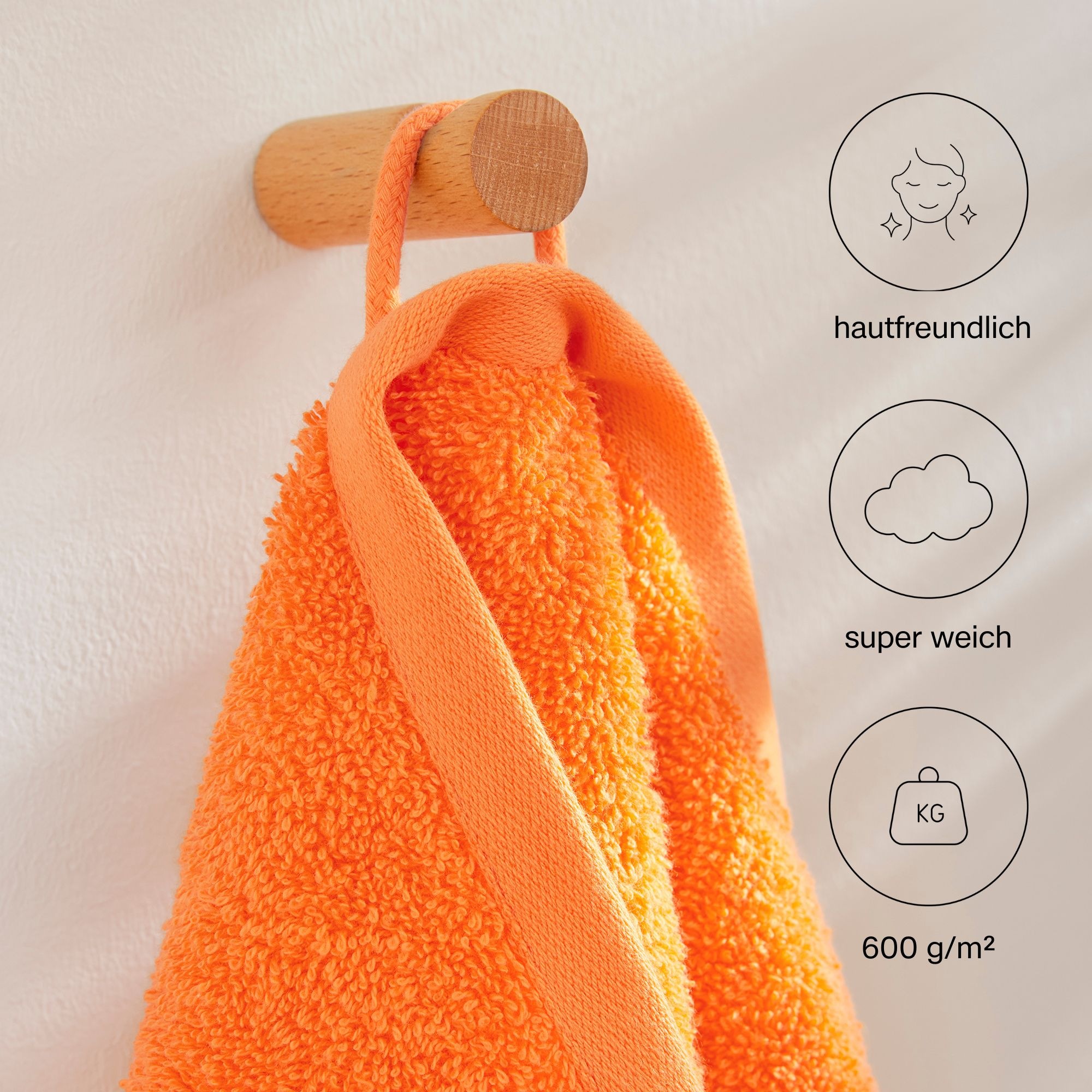 Thumbnail - s.Oliver Handtuch Set "s.Oliver, Premium Qualität, 600 gr/m²," Set 3 Stk. Walkfrottier 1 Gästetuch 30x50 cm, 1 Handtuch ...