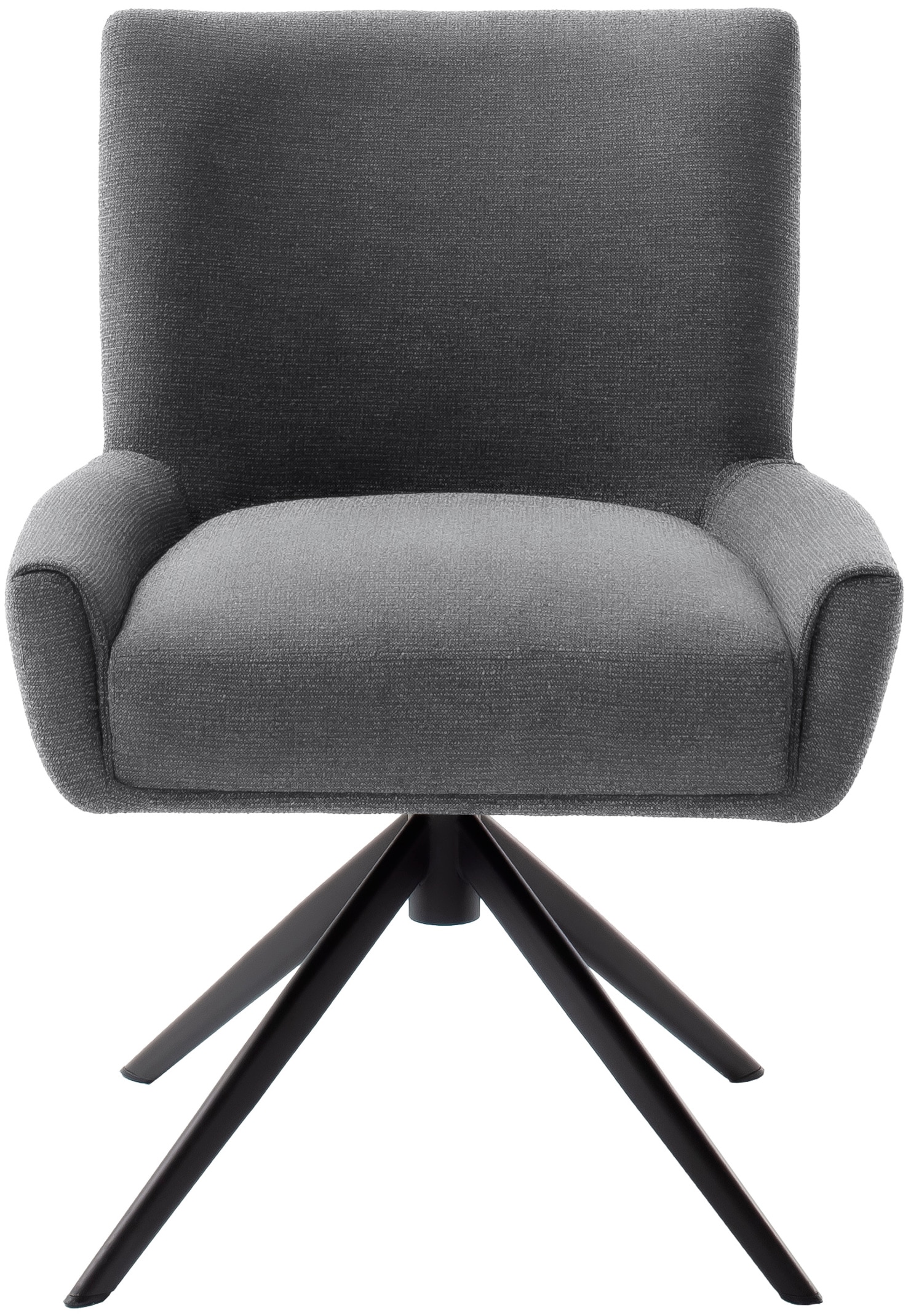 MCA furniture 4-Fußstuhl »WILSON Esszimmerstuhl, Armlehnstuhl, Polsterstuhl, modern«, (Set), 2 St., Leder, Stuhl, Armlehnenstuhl, drehbar, Taschenfederkern, belastbar 160 kg,XXL