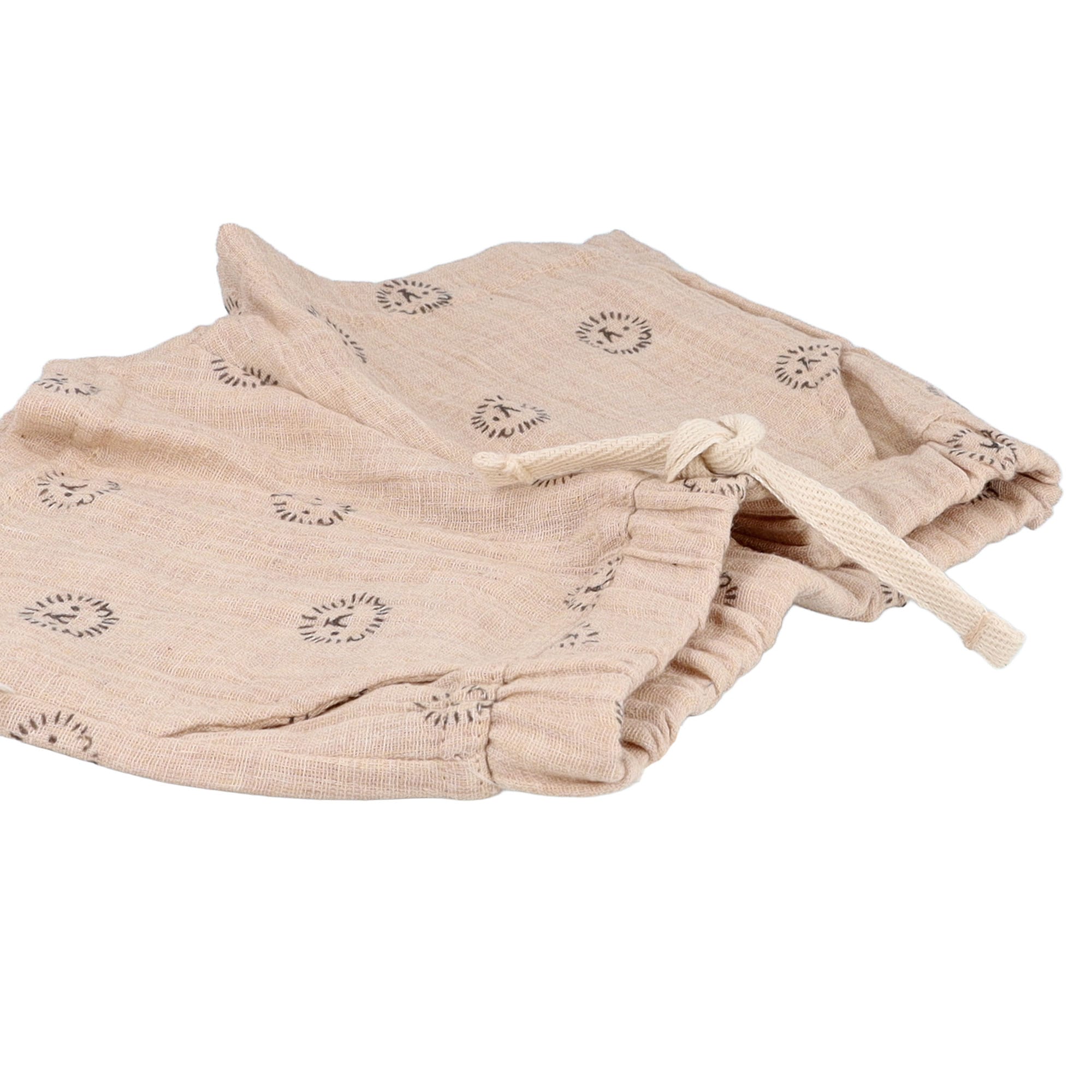 MAXIMO Bermudas  Beigemeliert, Löwe, Musselin, Shorts, Baby Boy