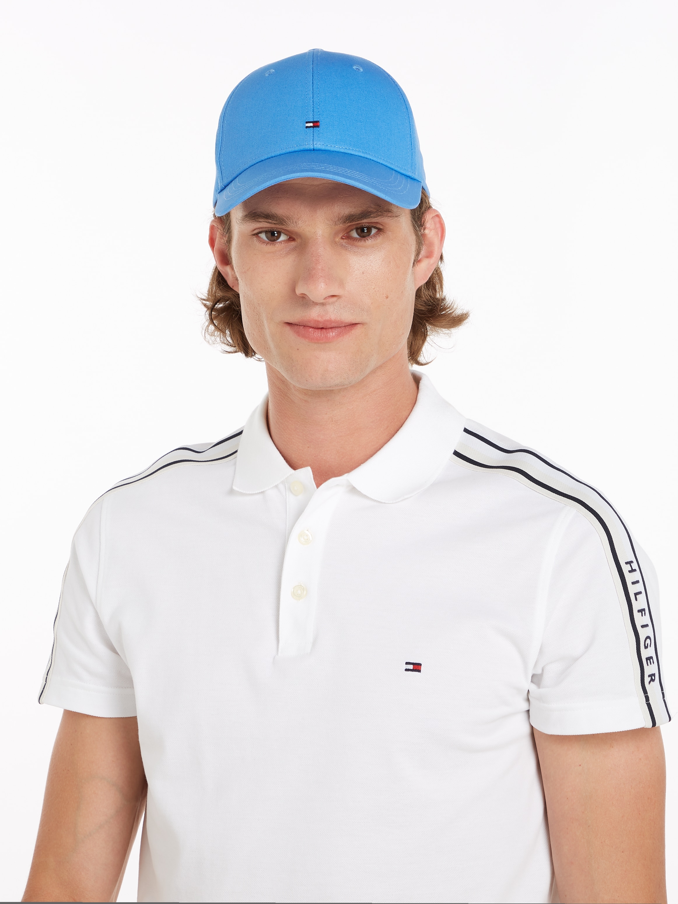 Tommy Hilfiger Baseball Cap "TH FLAG COTTON 6 PANEL CAP", mit dezenter Labe günstig online kaufen