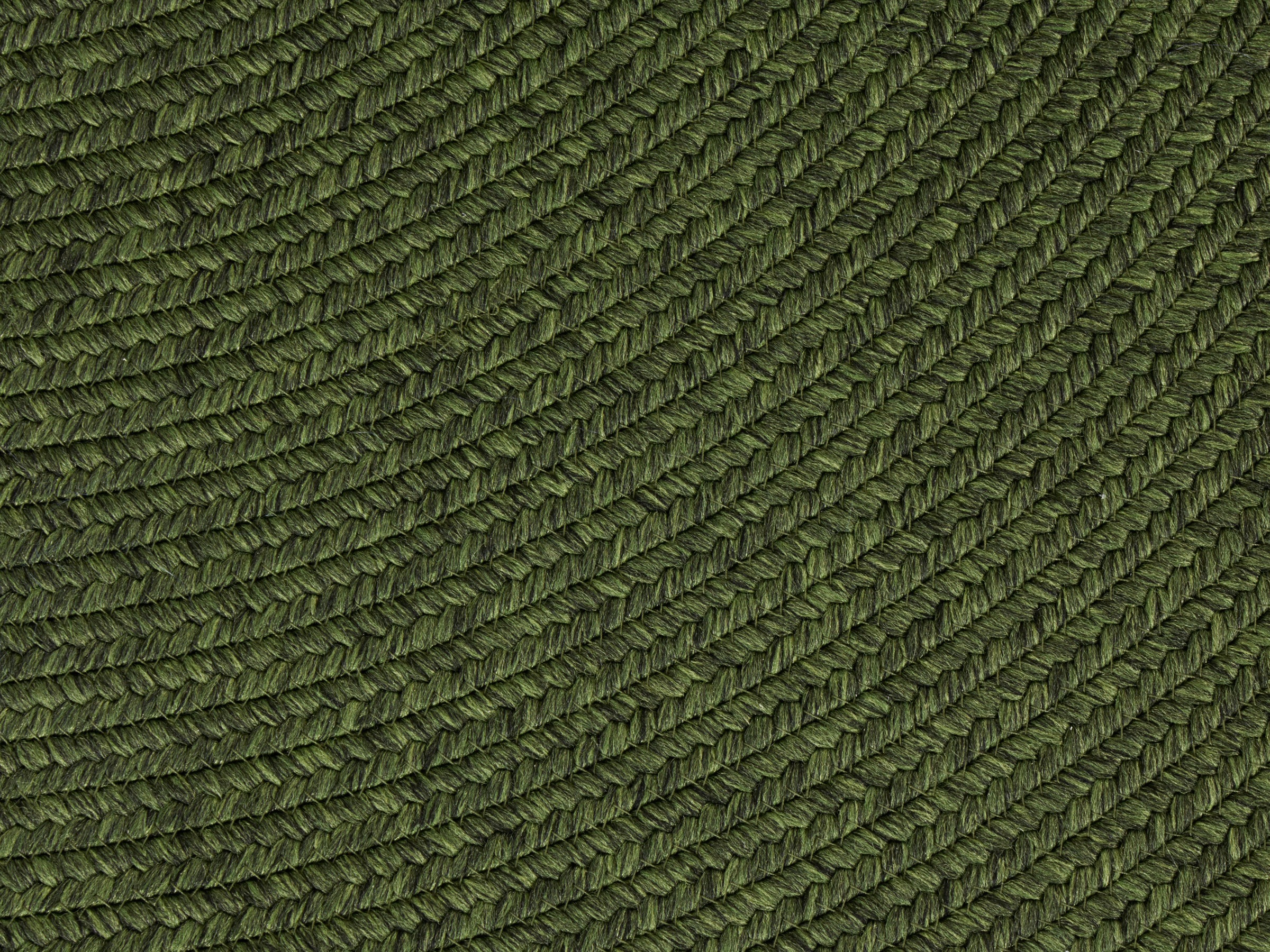NORTHRUGS Teppich »Trenzado«, rund, 10 mm Höhe, In- & Outdoor, Handmade-Look, Gewebt, Wetterfest, Balkon, Wohnzimmer