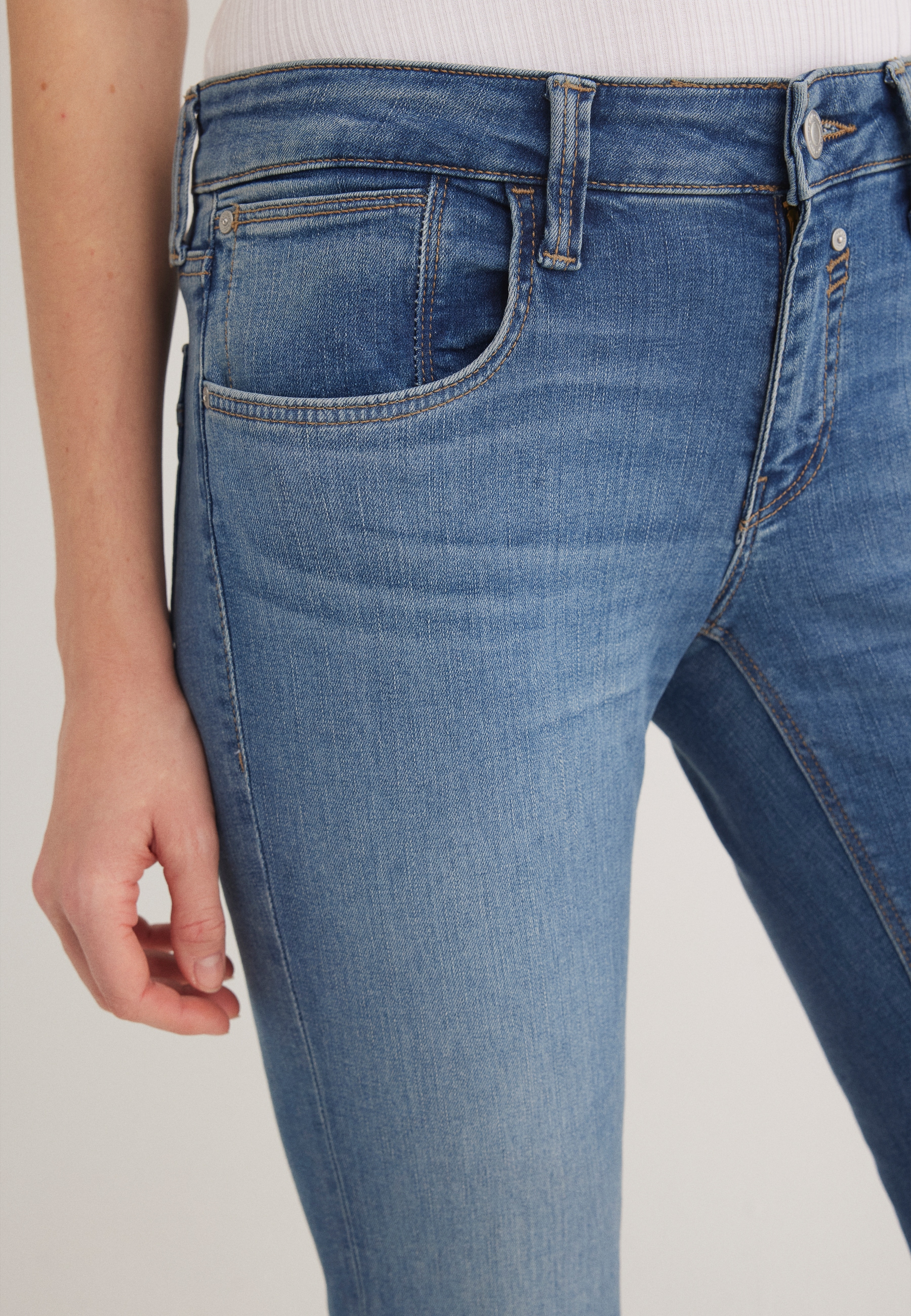 Mavi Bootcut-Jeans »BELLA MID-RISE«, Bootcut Jeans