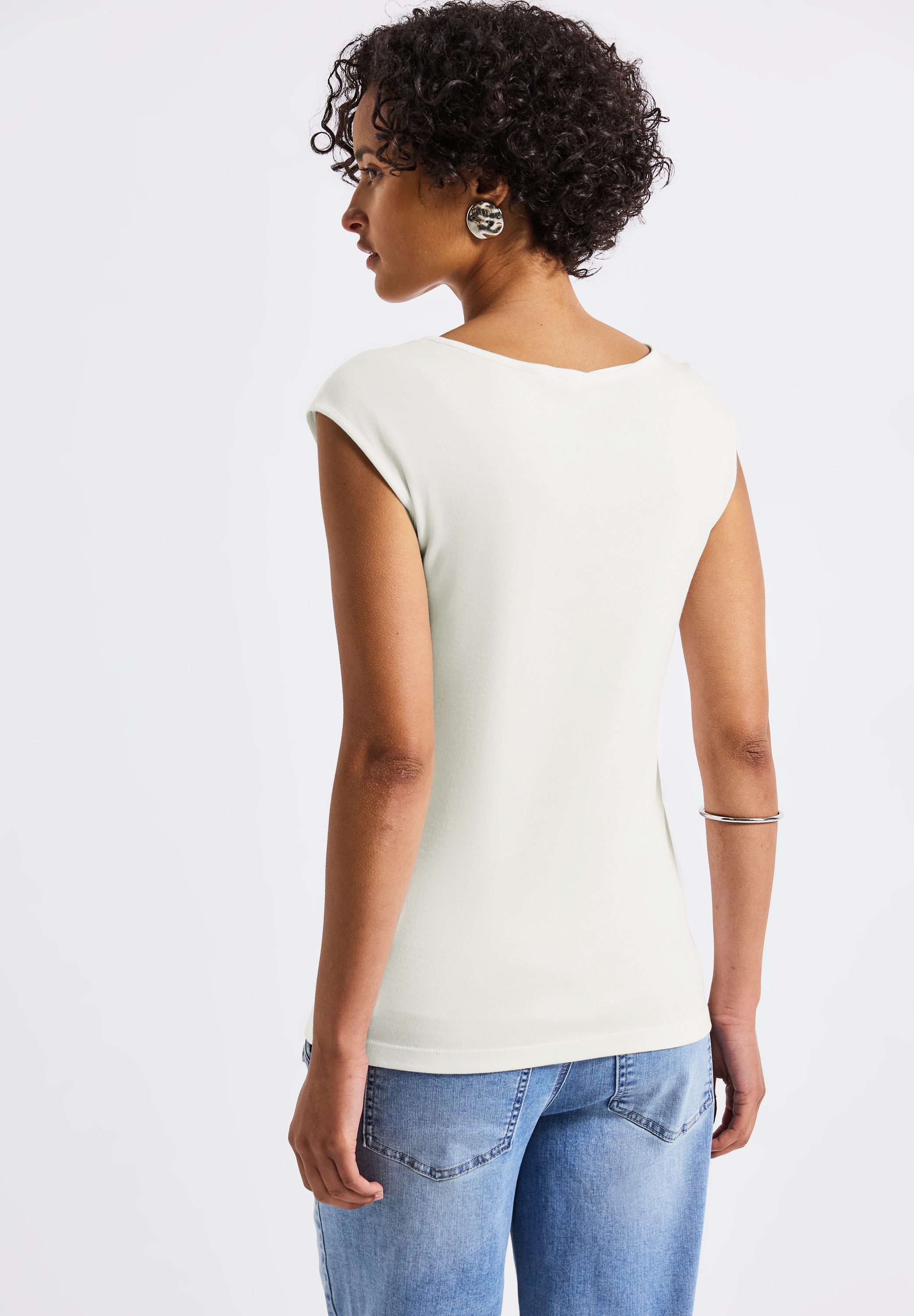 STREET ONE T-Shirt, im soften Baumwoll-Mix