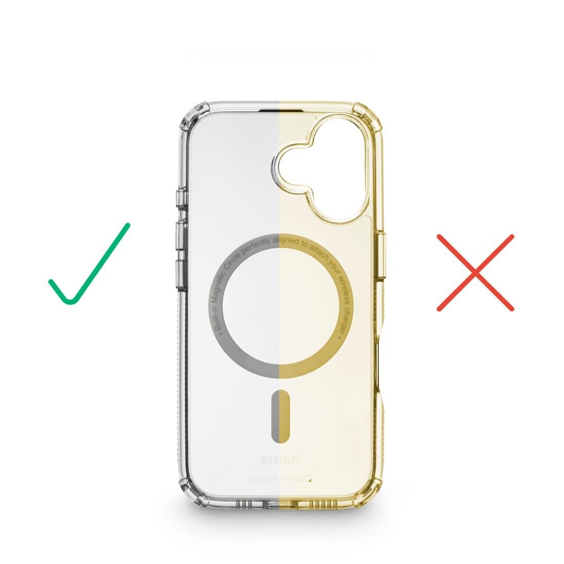 Hama Smartphone-Hülle »Handyhülle „Extreme Protect“ für iPhone 17 (stoßfest)« Apple iPhone 17 für MagSafe